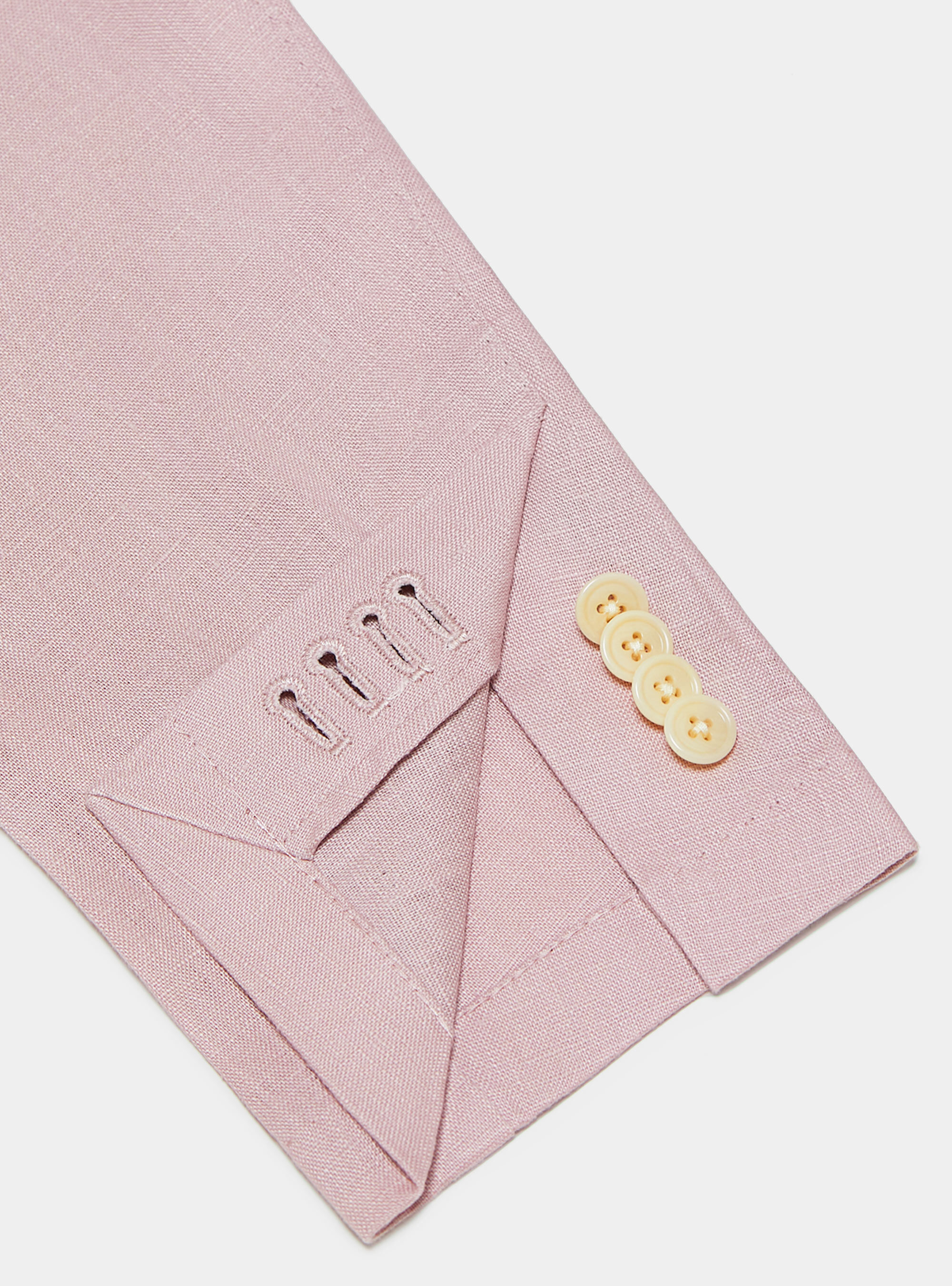Jacke aus reinem Leinen, 0441C ROSA SCURO