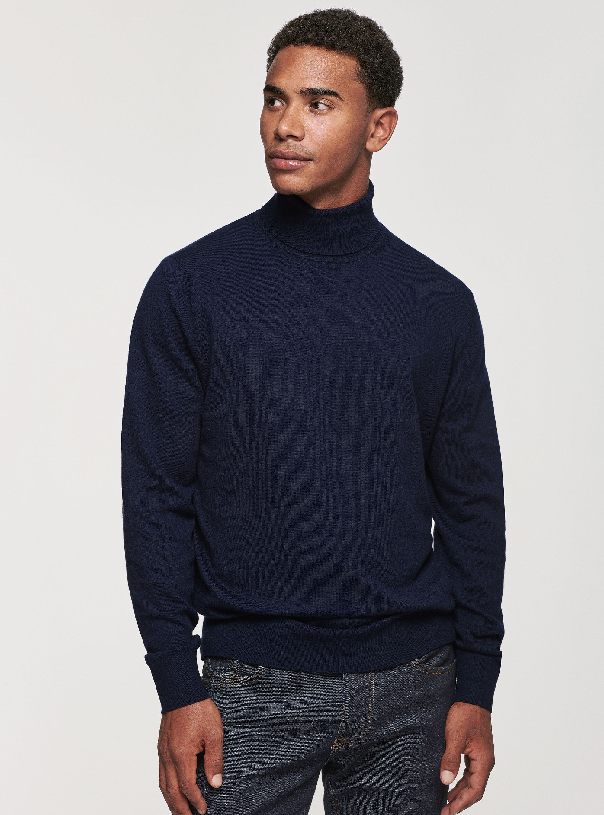 Silk and cashmere cotton turtleneck GutteridgeEU Men s catalog