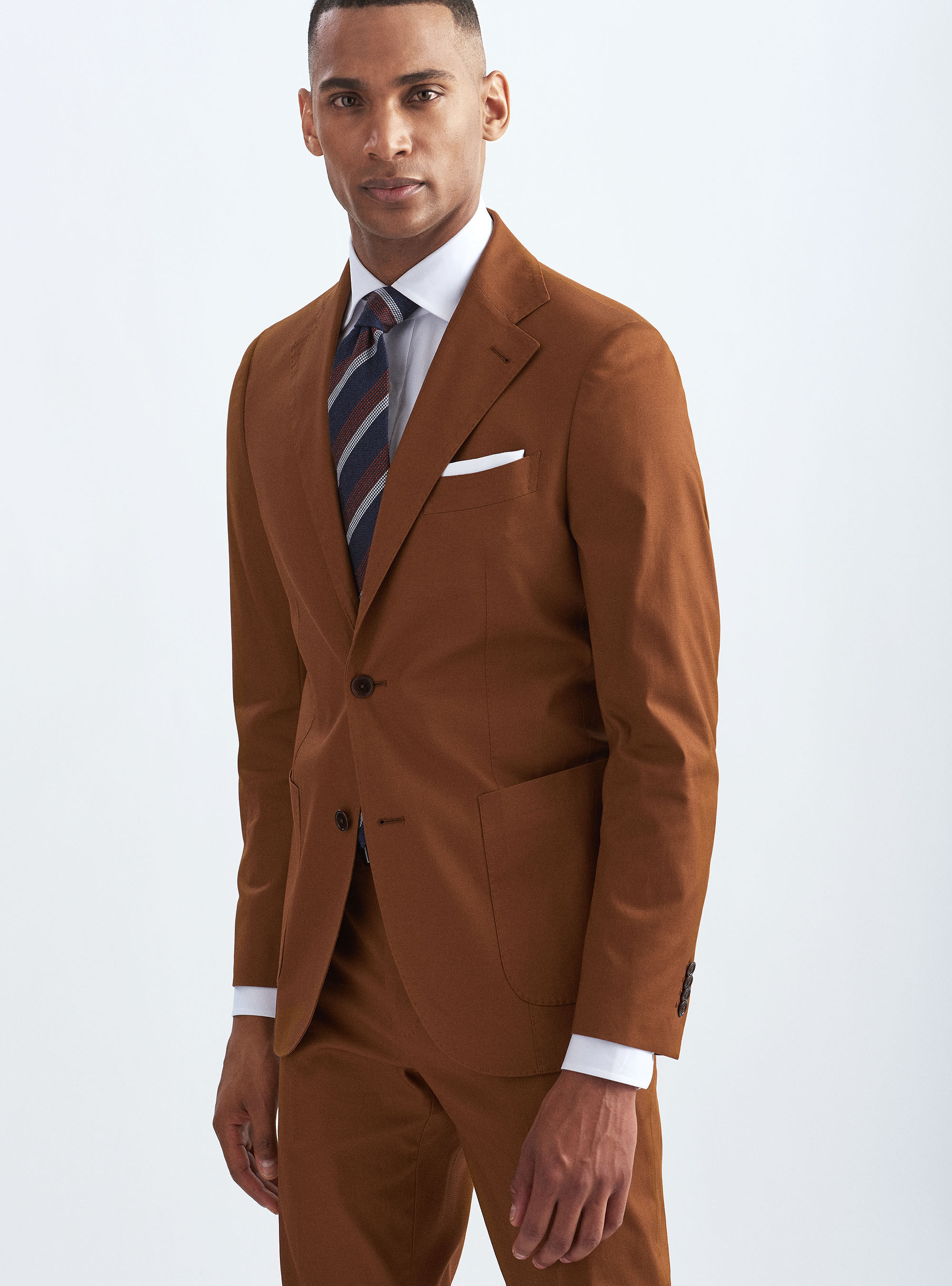 Giacca per abito in cotone stretch armaturato Gutteridge Uomo