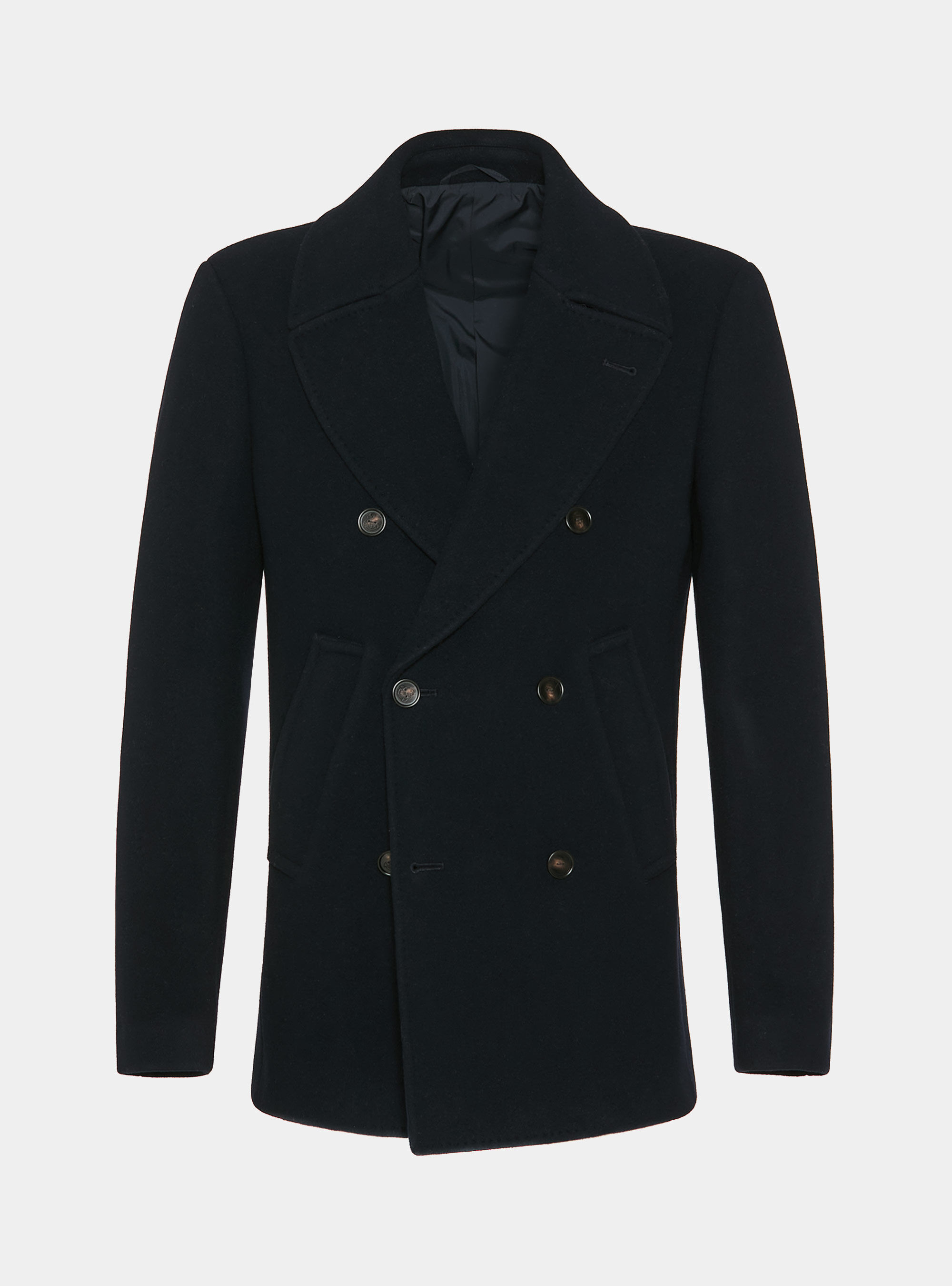 Peacoat aus einer Wollmischung, NAVY 0218C