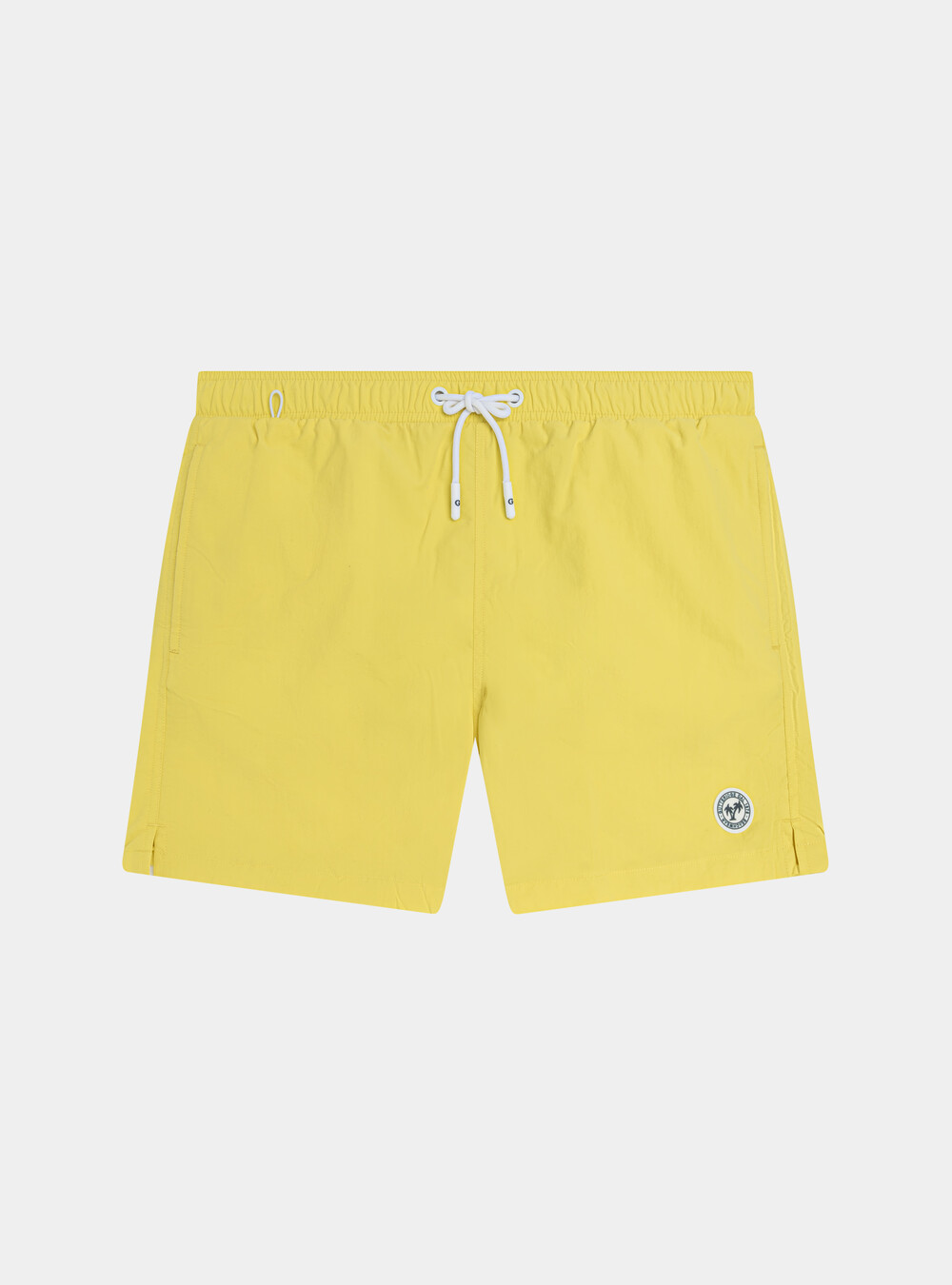 Costume da bagno tinta unita, GIALLO Costume da bagno tinta unita