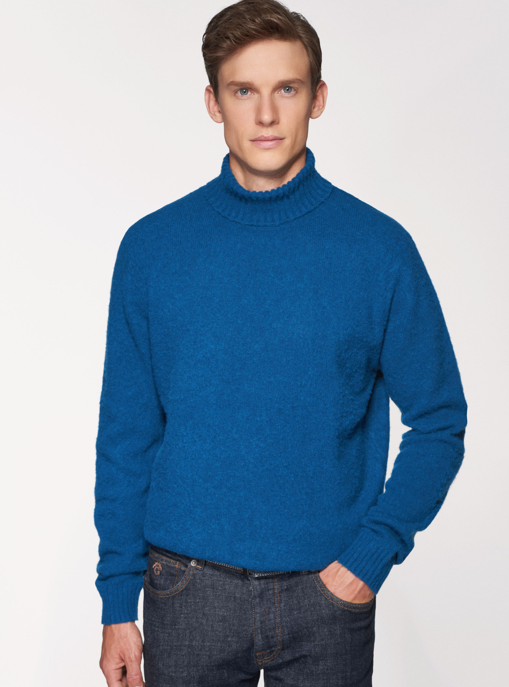 Men's wool blend best sale sweaters