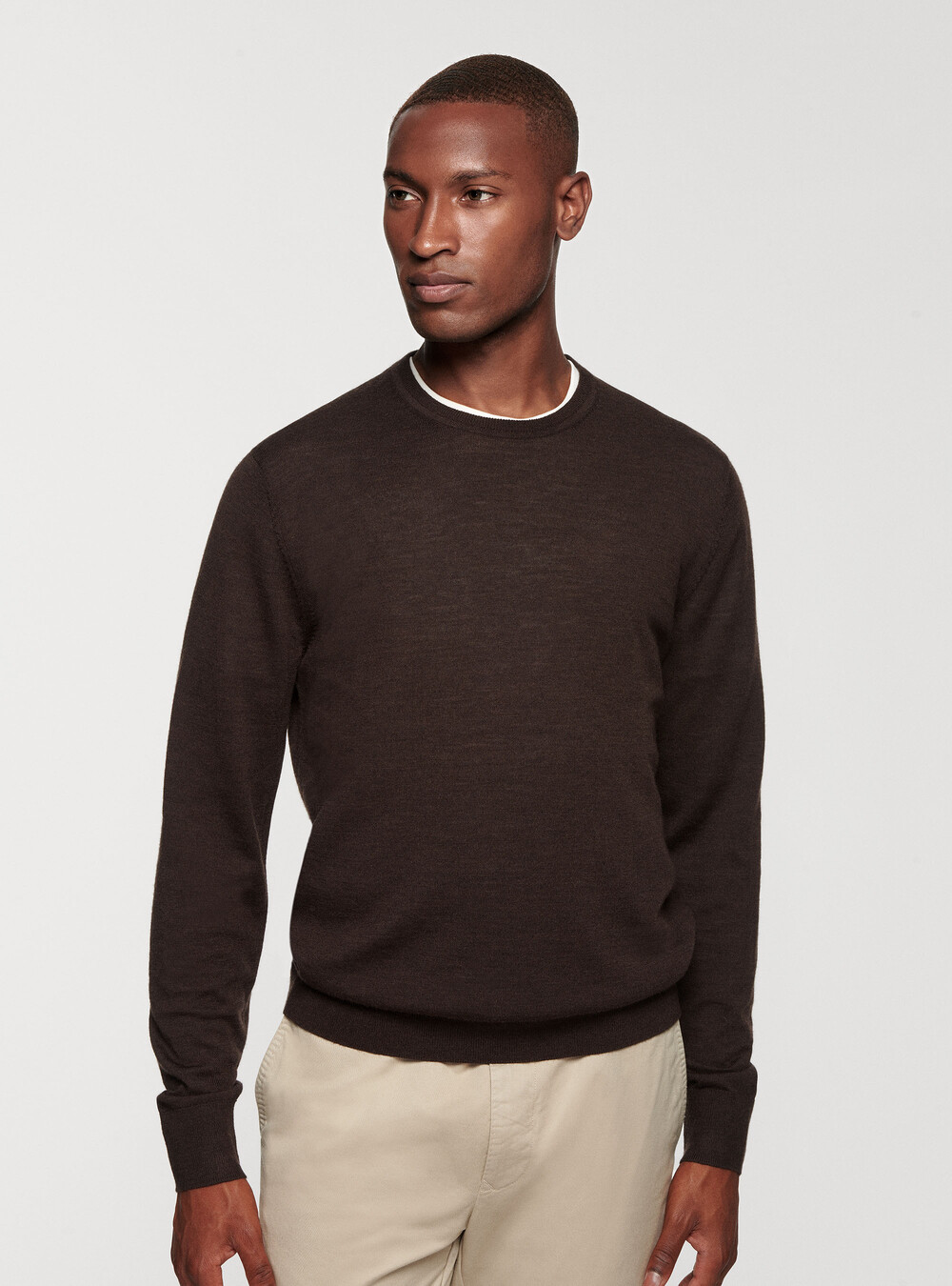 Pure merino wool sweater | GutteridgeEU | Men's catalog-gutteridge ...