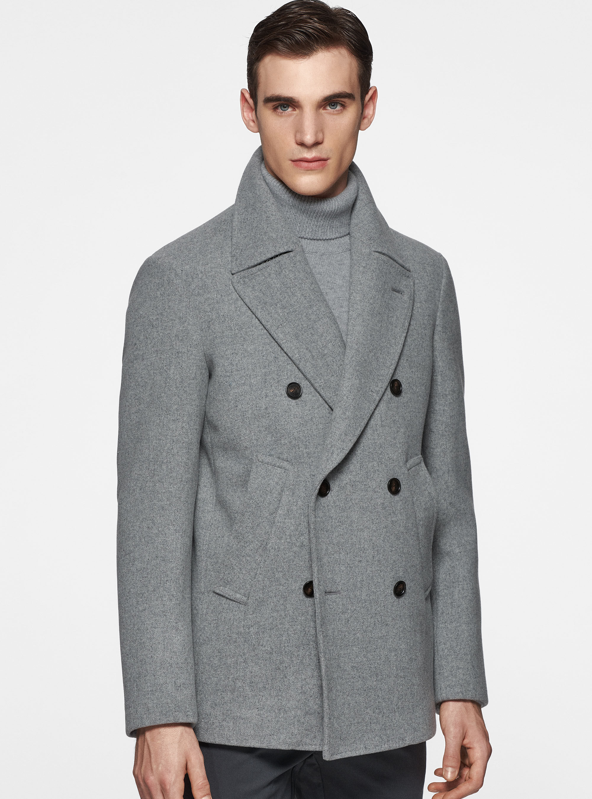Sweater peacoat on sale