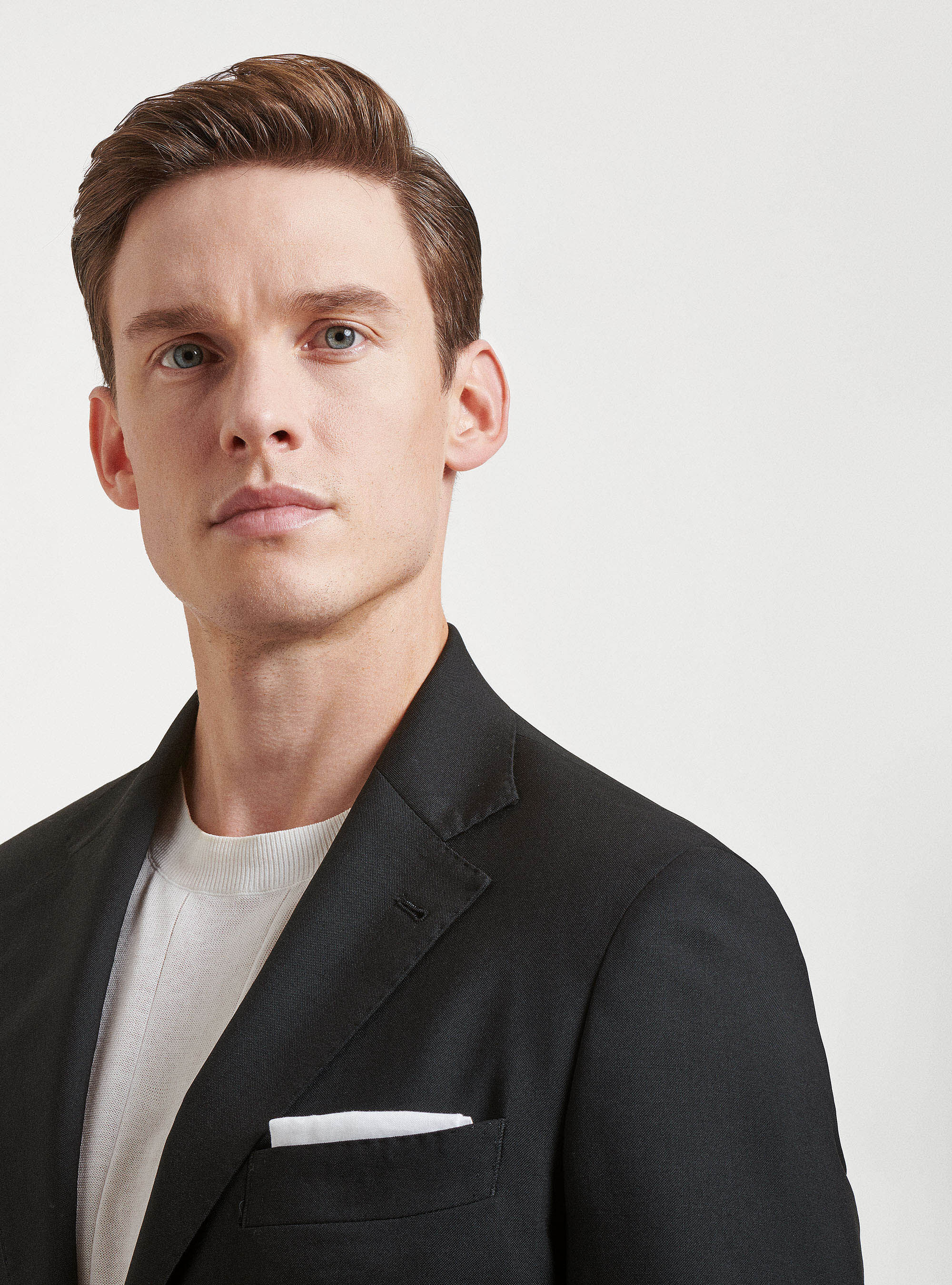 Pure wool suit blazer Vitale Barberis Canonico, BLACK