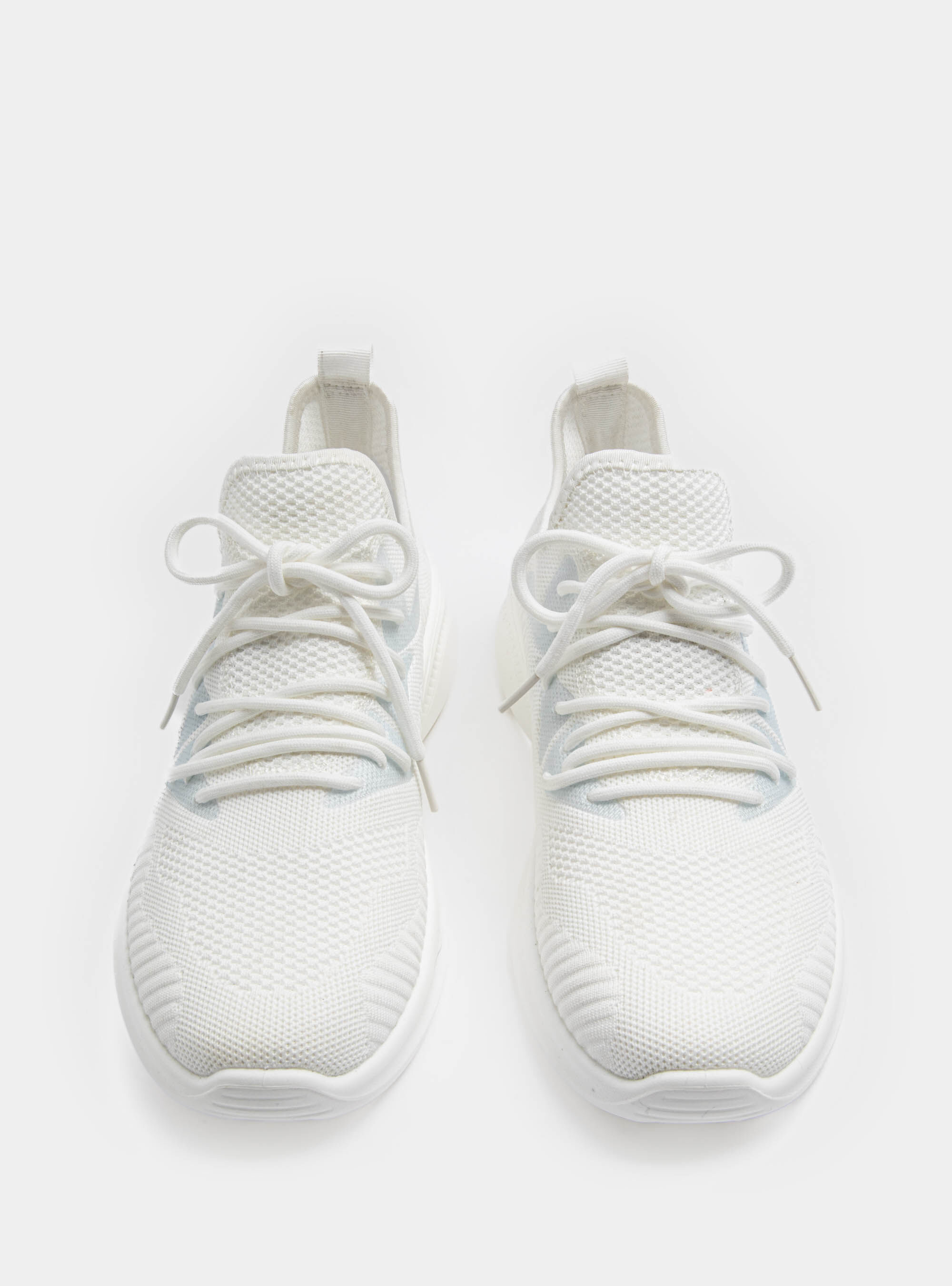 Sneakers in tessuto tecnico, BIANCO