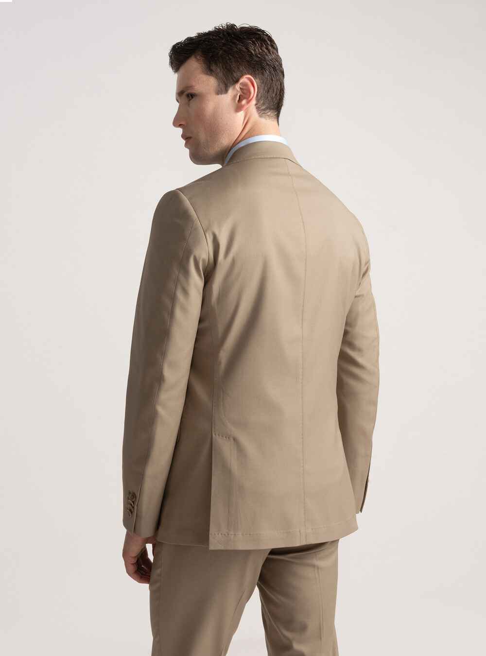 Giacca per abito slim fit, FANGO