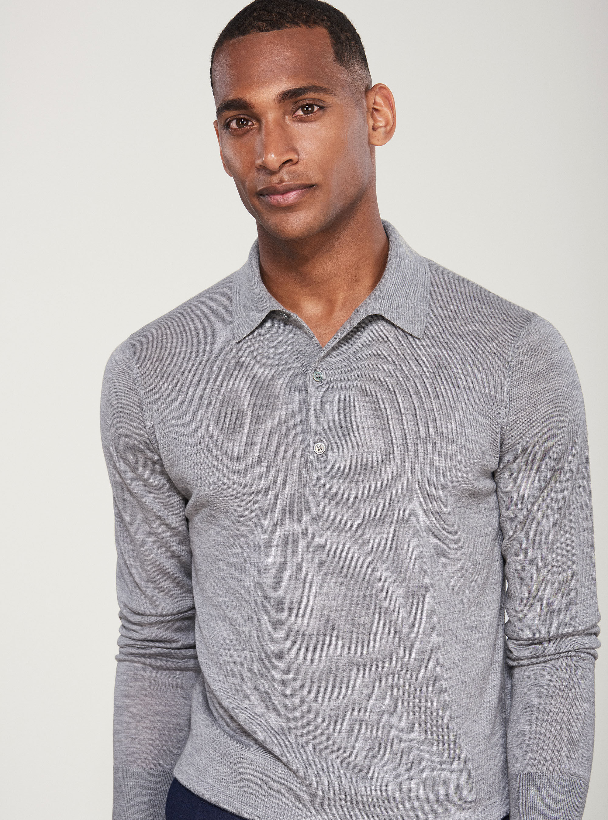 Polo merino wool shop