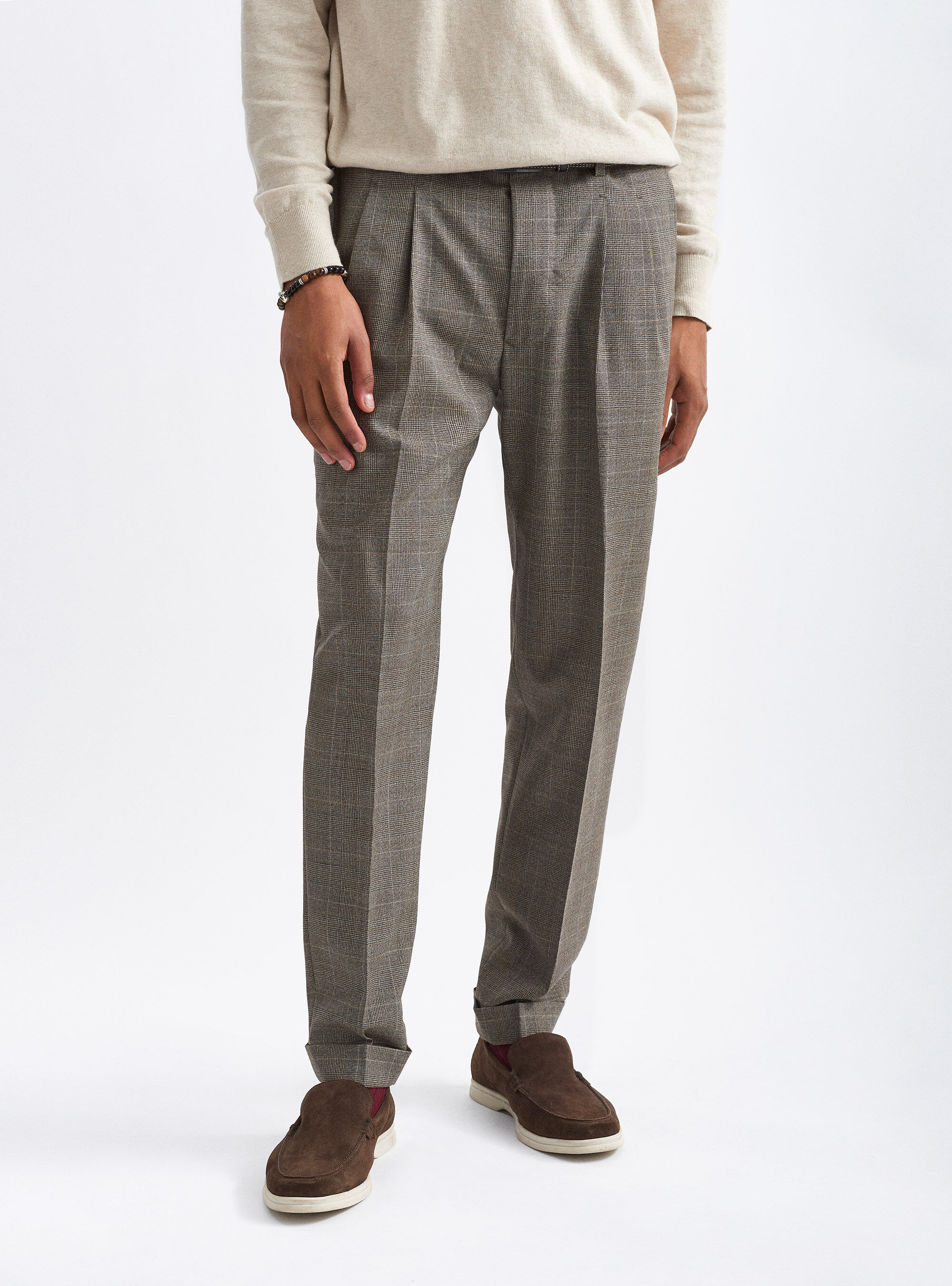 Pantalón Príncipe de Gales – Estilo Bunker
