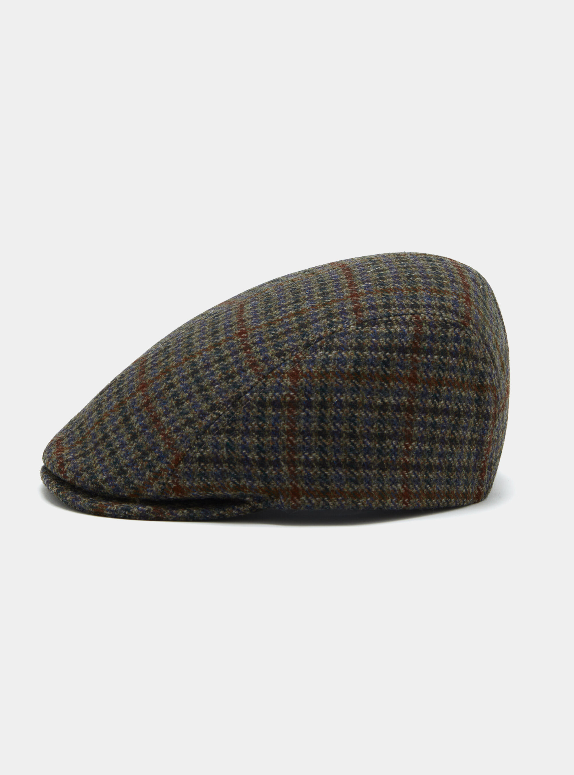 Houndstooth flat cap discount