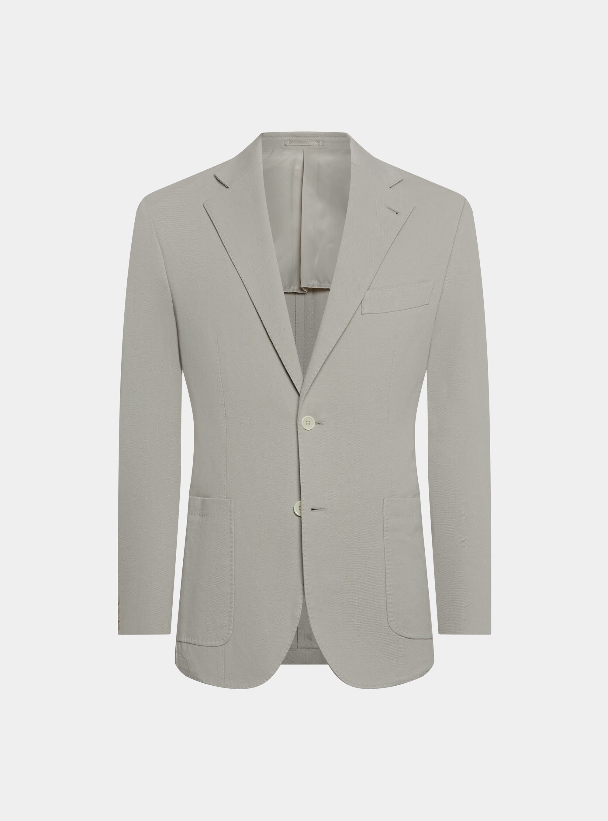 Americana de algod&oacute;n y cachemira, CRUDO