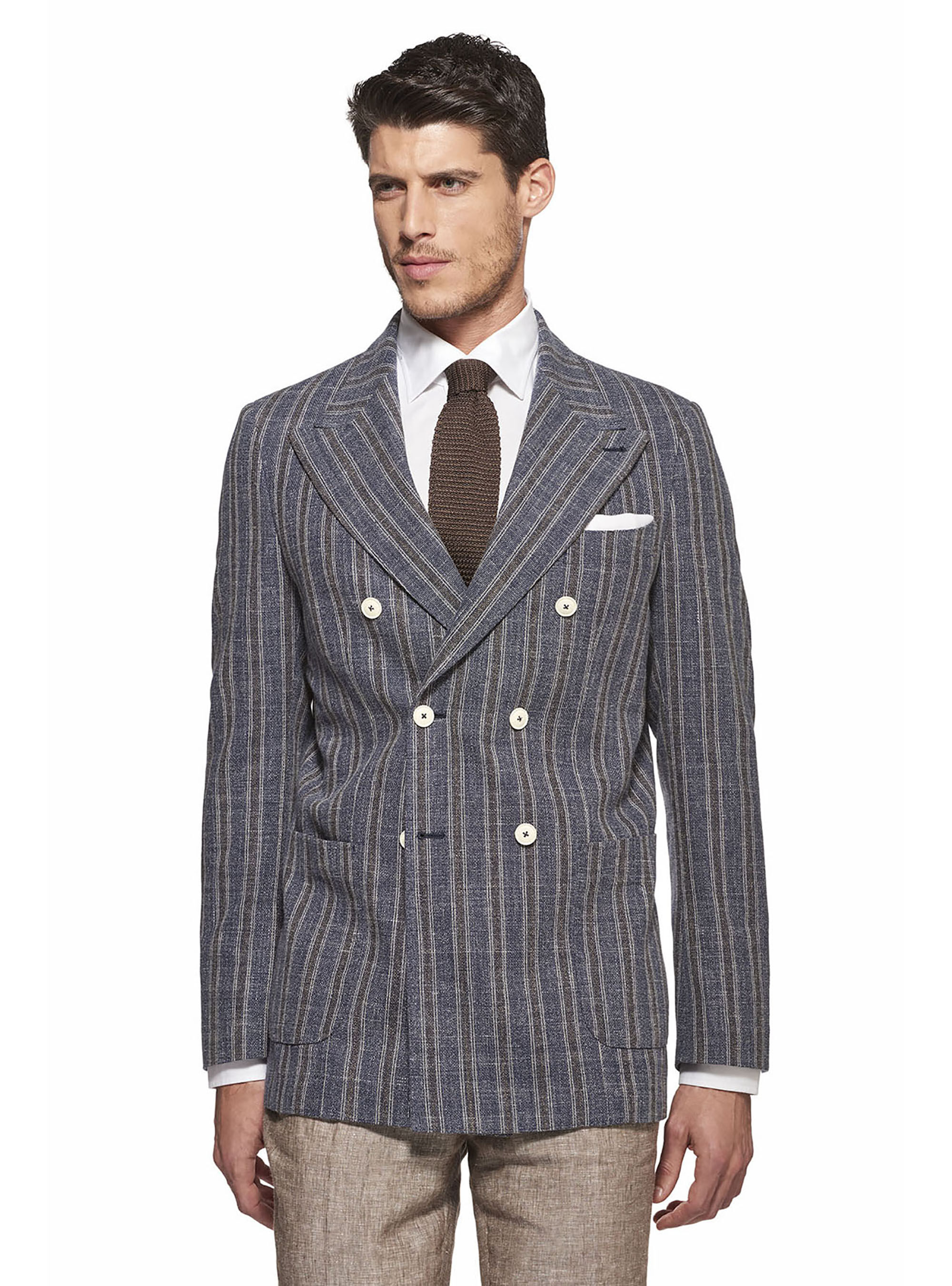 ralph lauren double breasted jacket