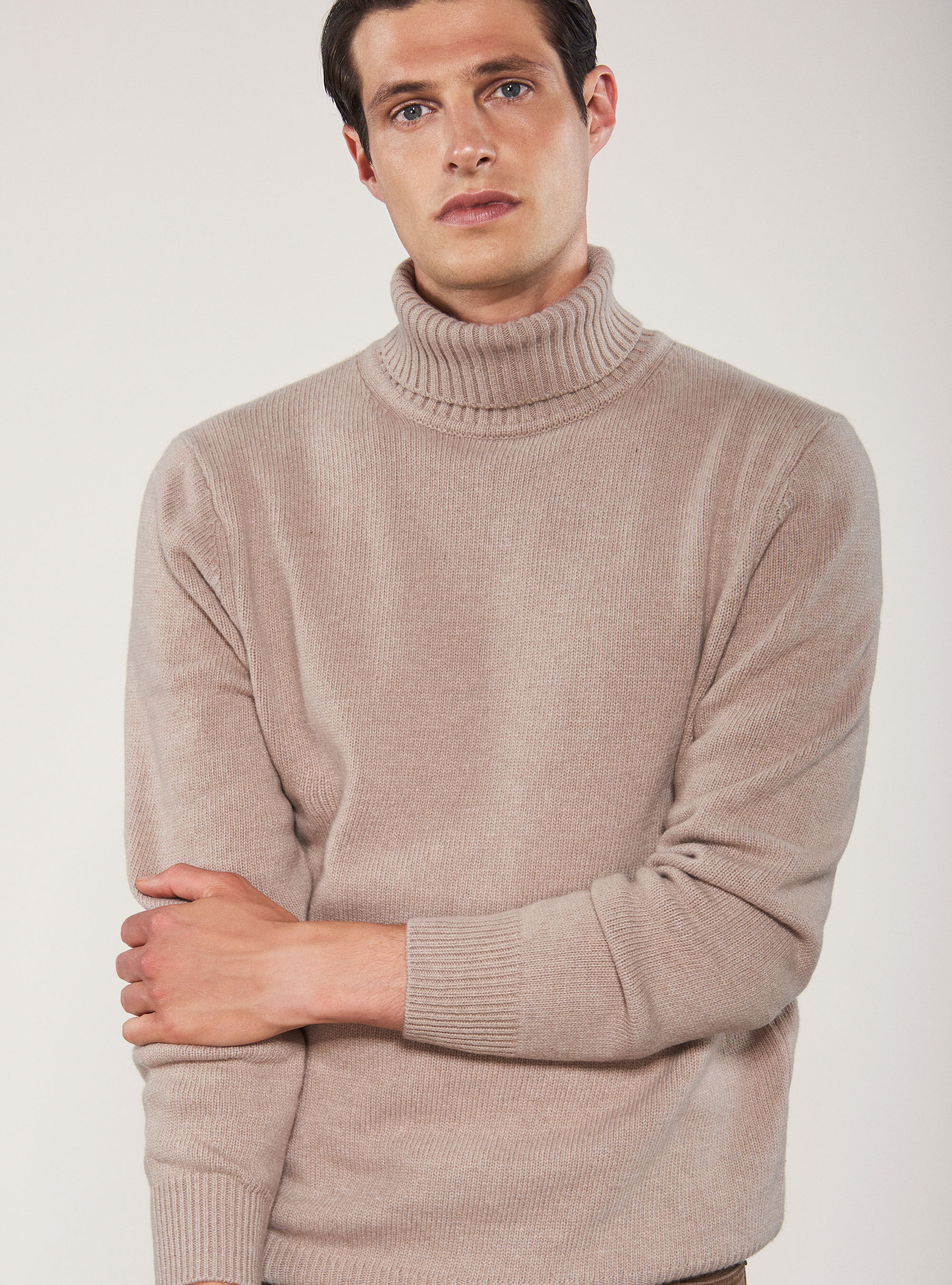 Col roulé rose new arrivals homme