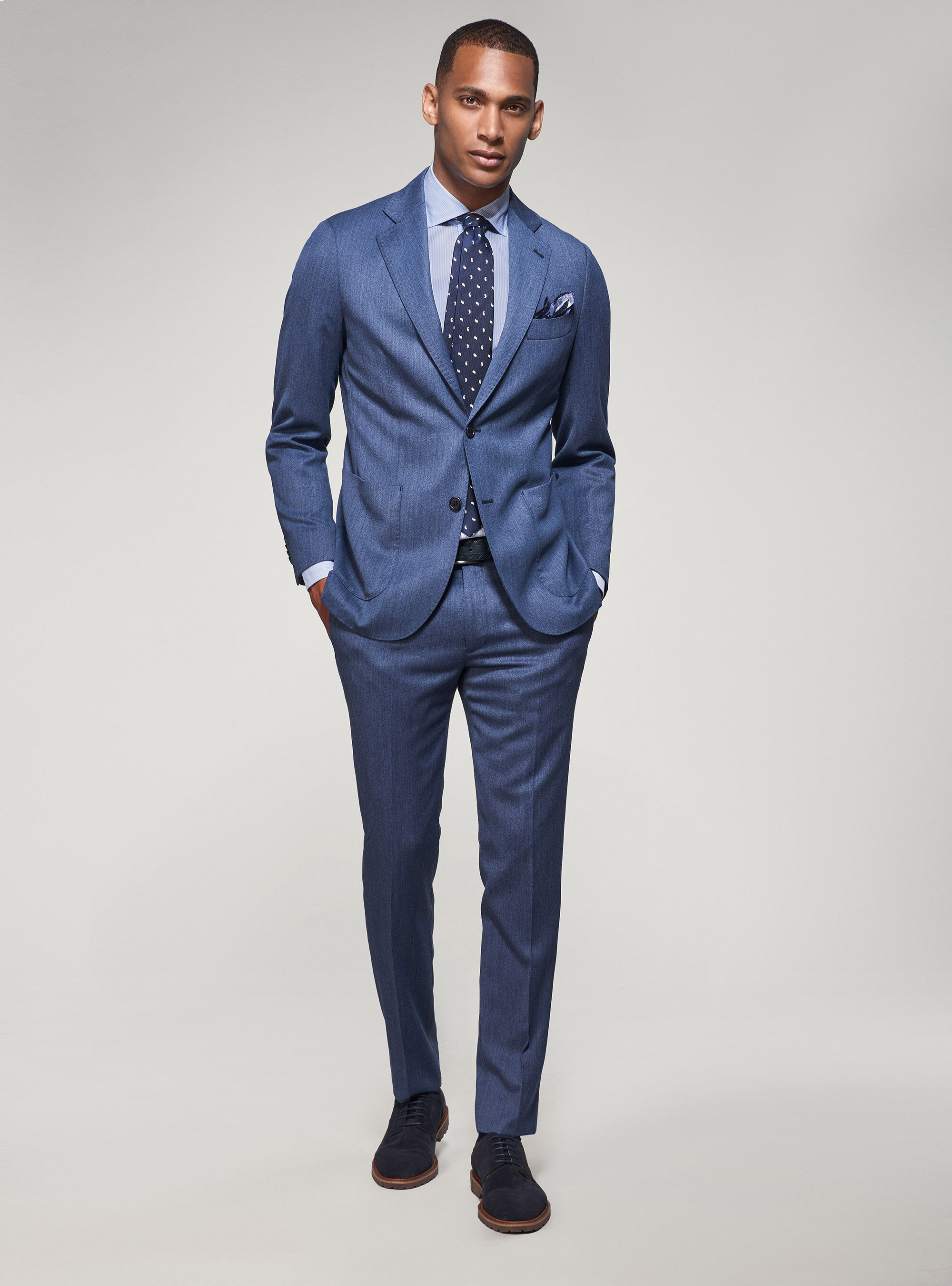 Wool suit blazer