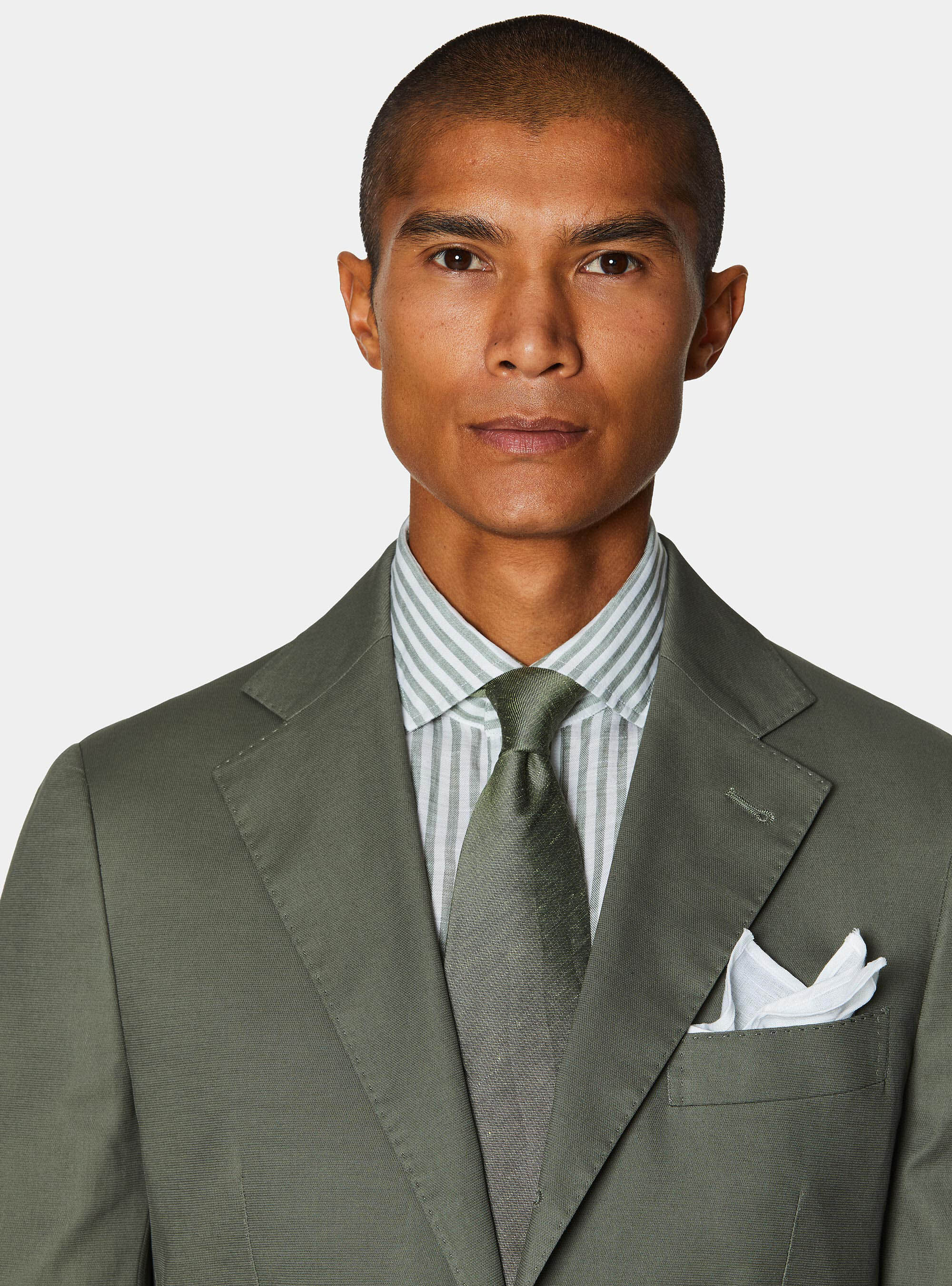 Giacca abito in cotone, SALVIA 0602C