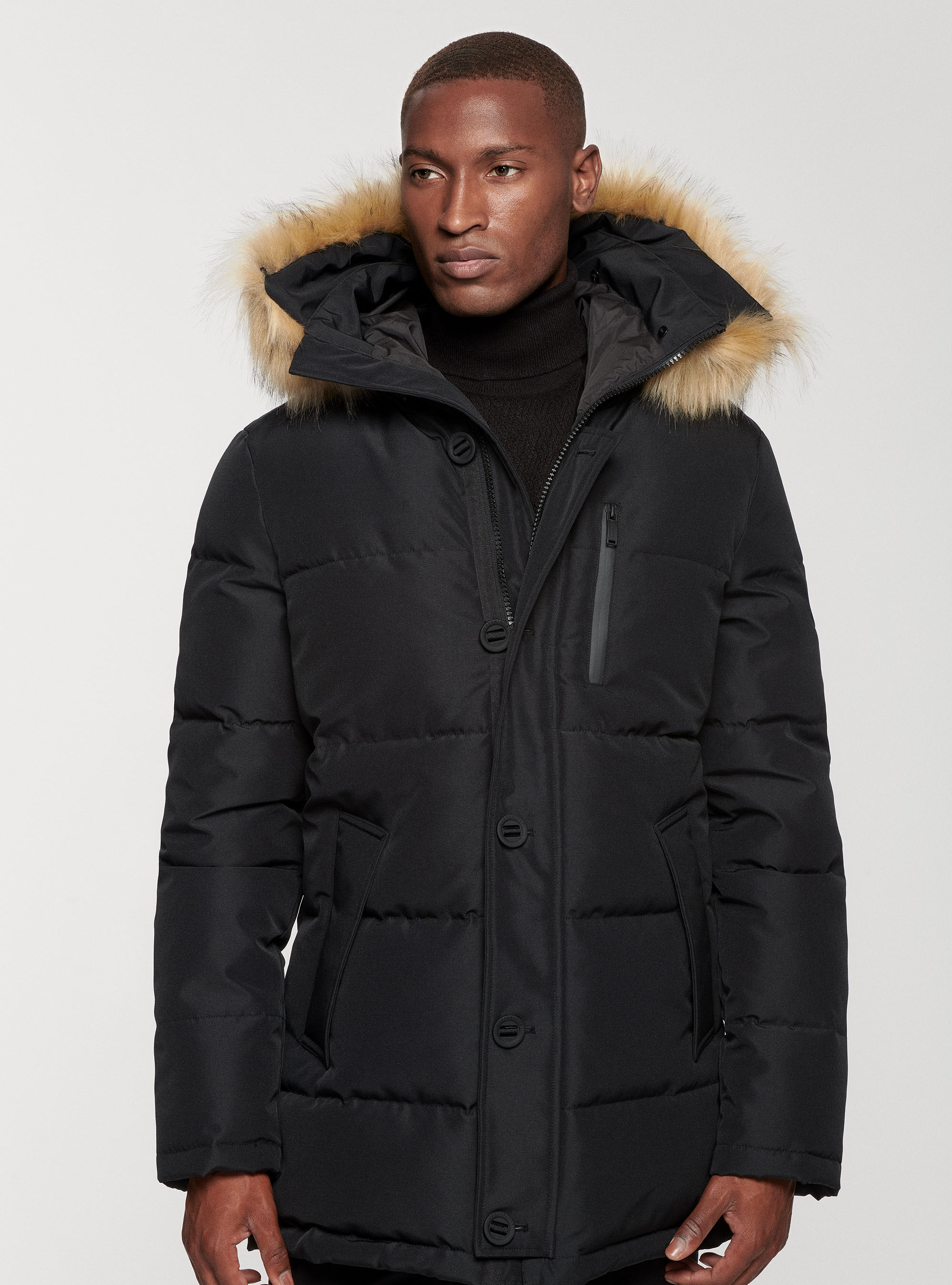 Padded sales parka mens
