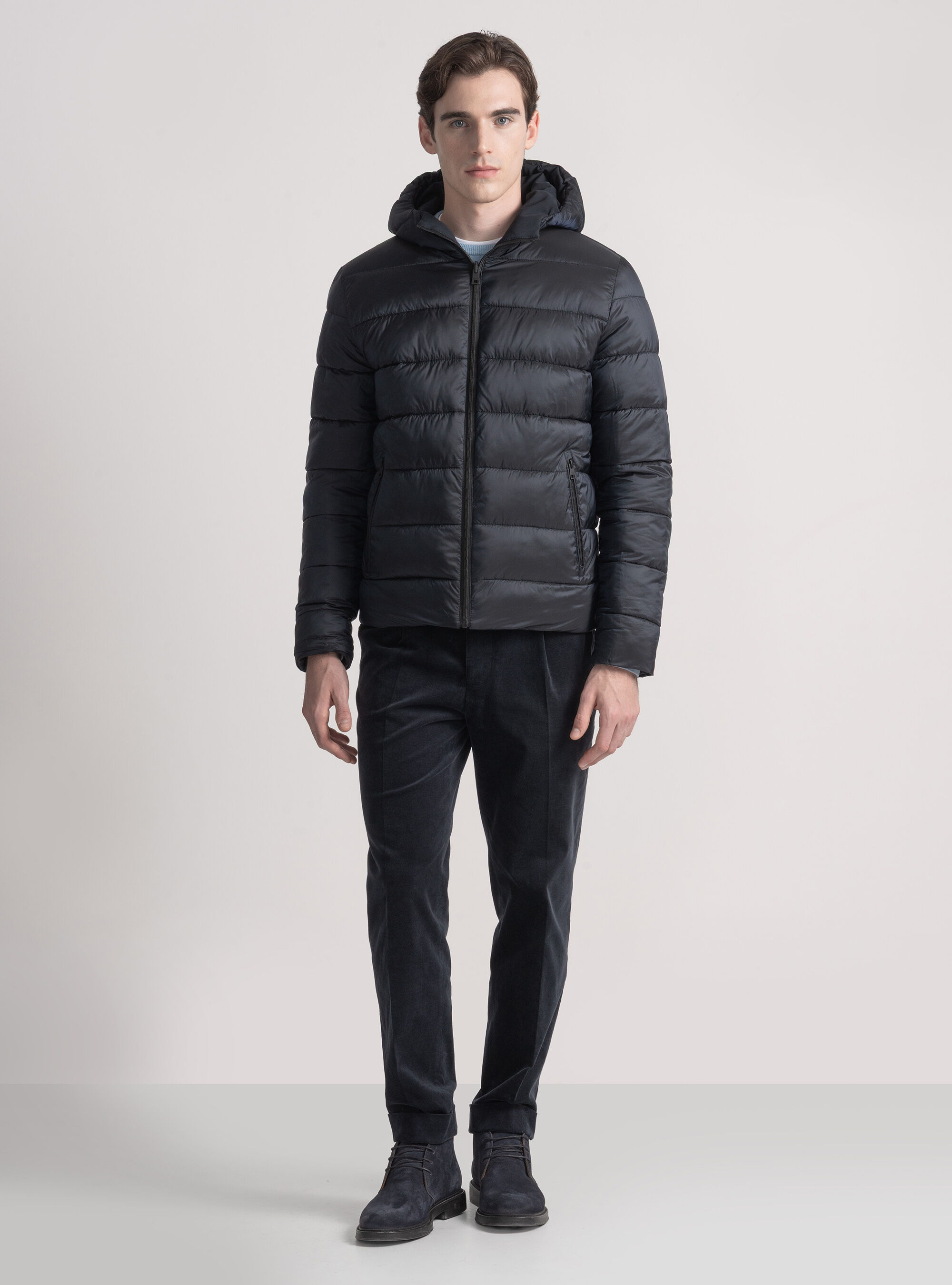 AA HARDWEAR フード付きジャケット 黒/ベージュ値下げ対応します！ AA HARDWEAR フード付きジャケット 黒/ベージュ値下げ対応します