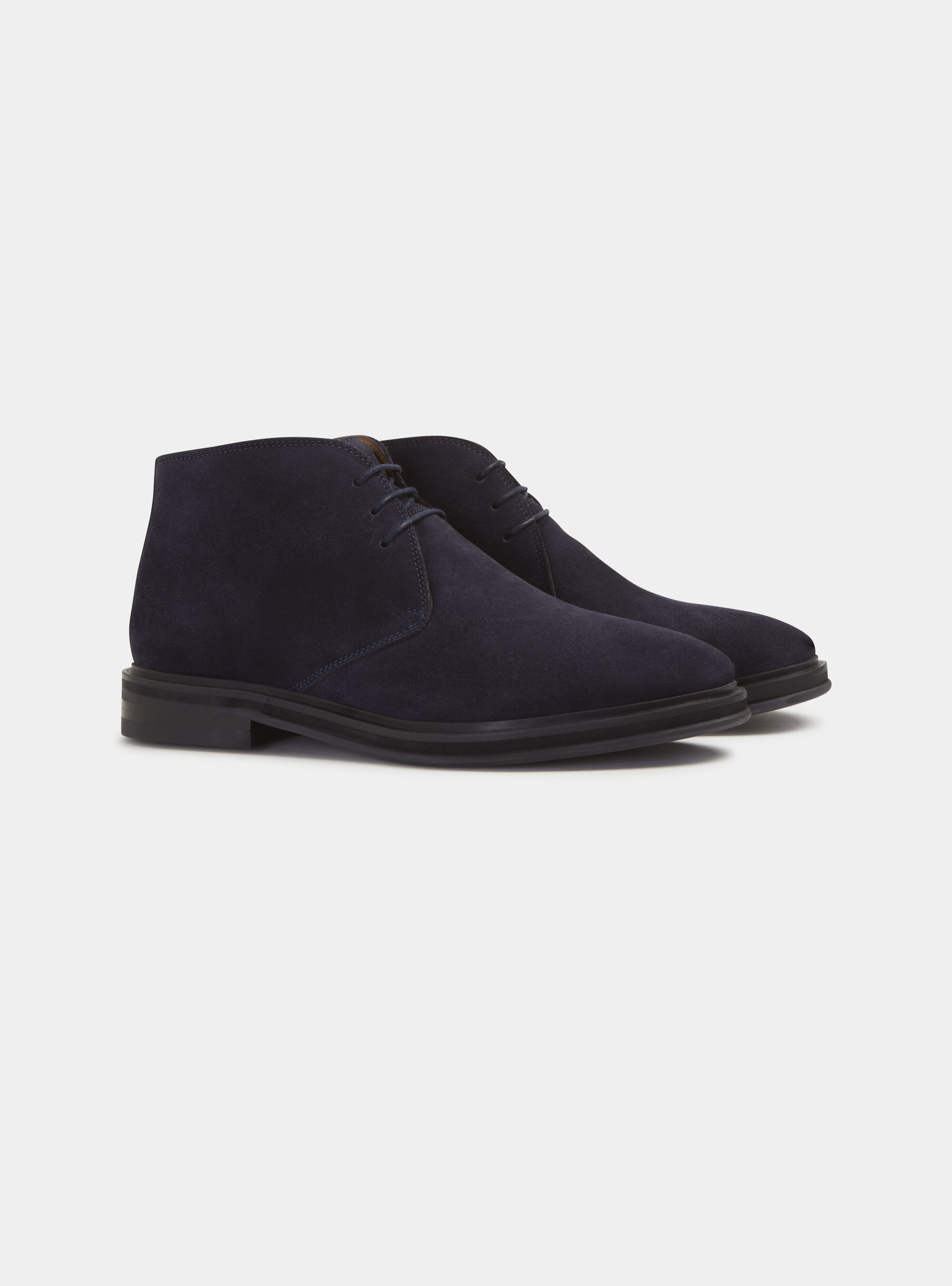 Mens black suede dress boots online