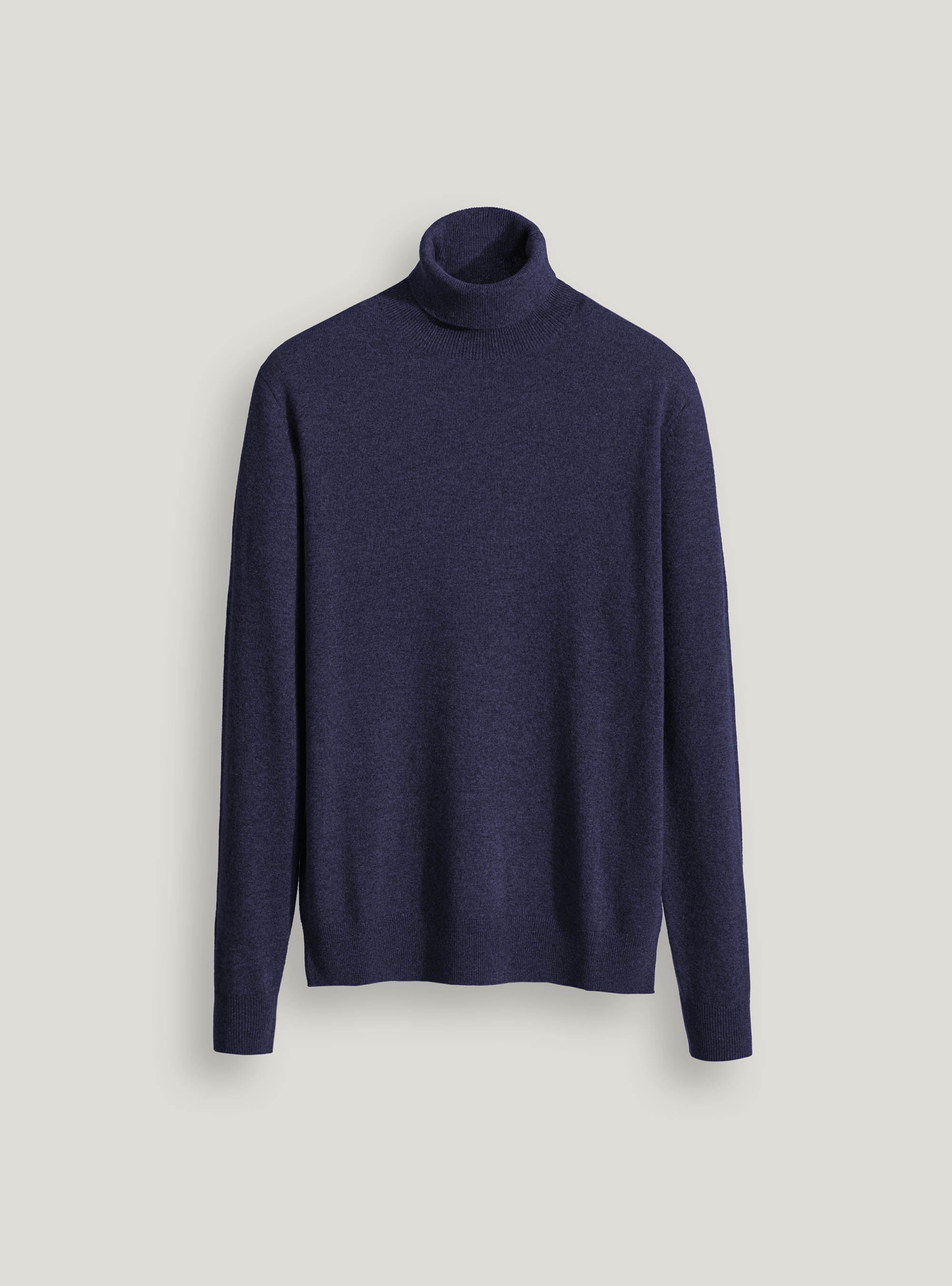 Turtleneck in cotton silk and cashmere