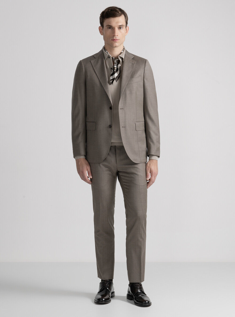 Giacca in pura lana superfine 110's, SABBIA