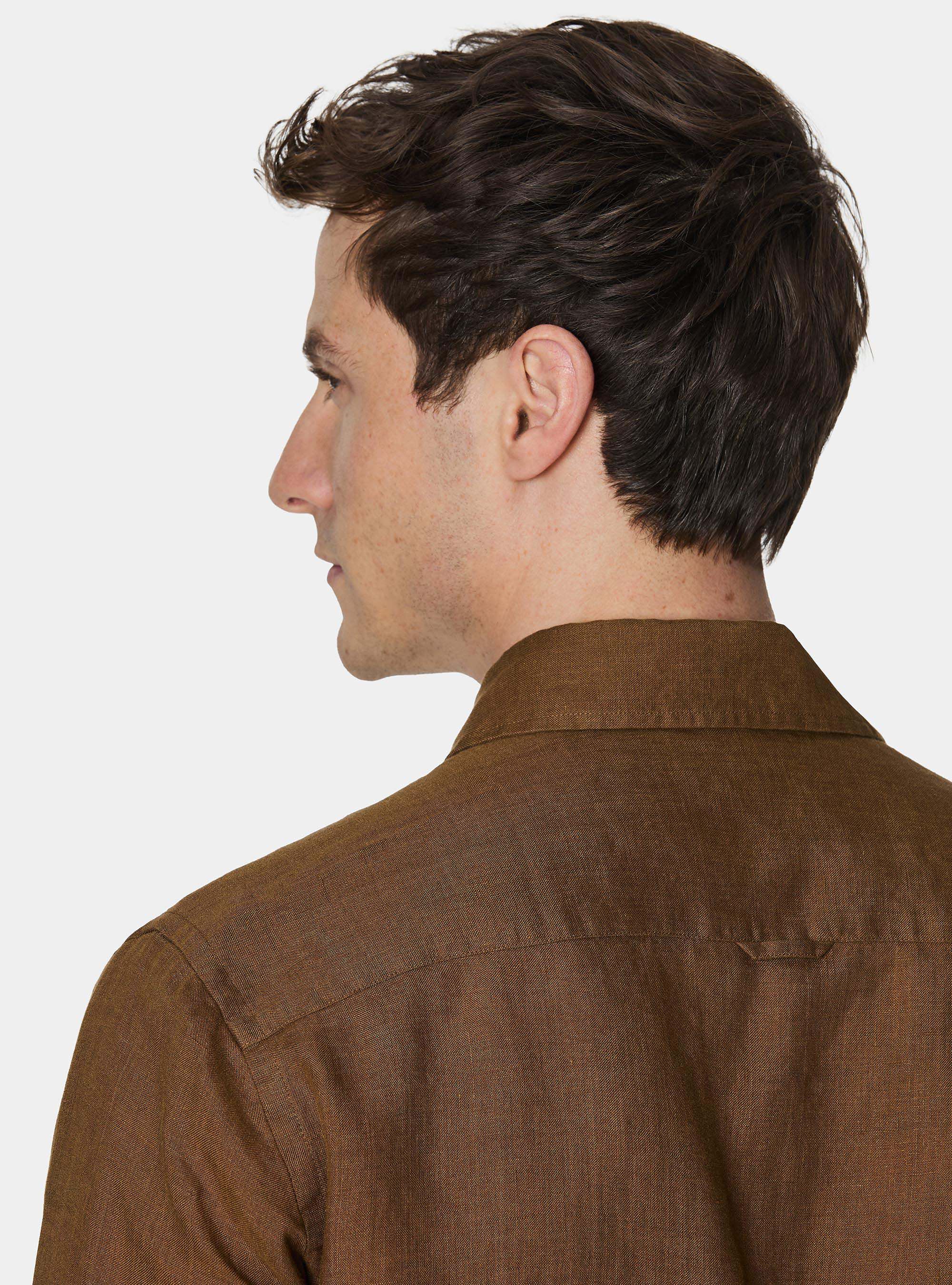 Pure linen shirt, MULTICOLOR