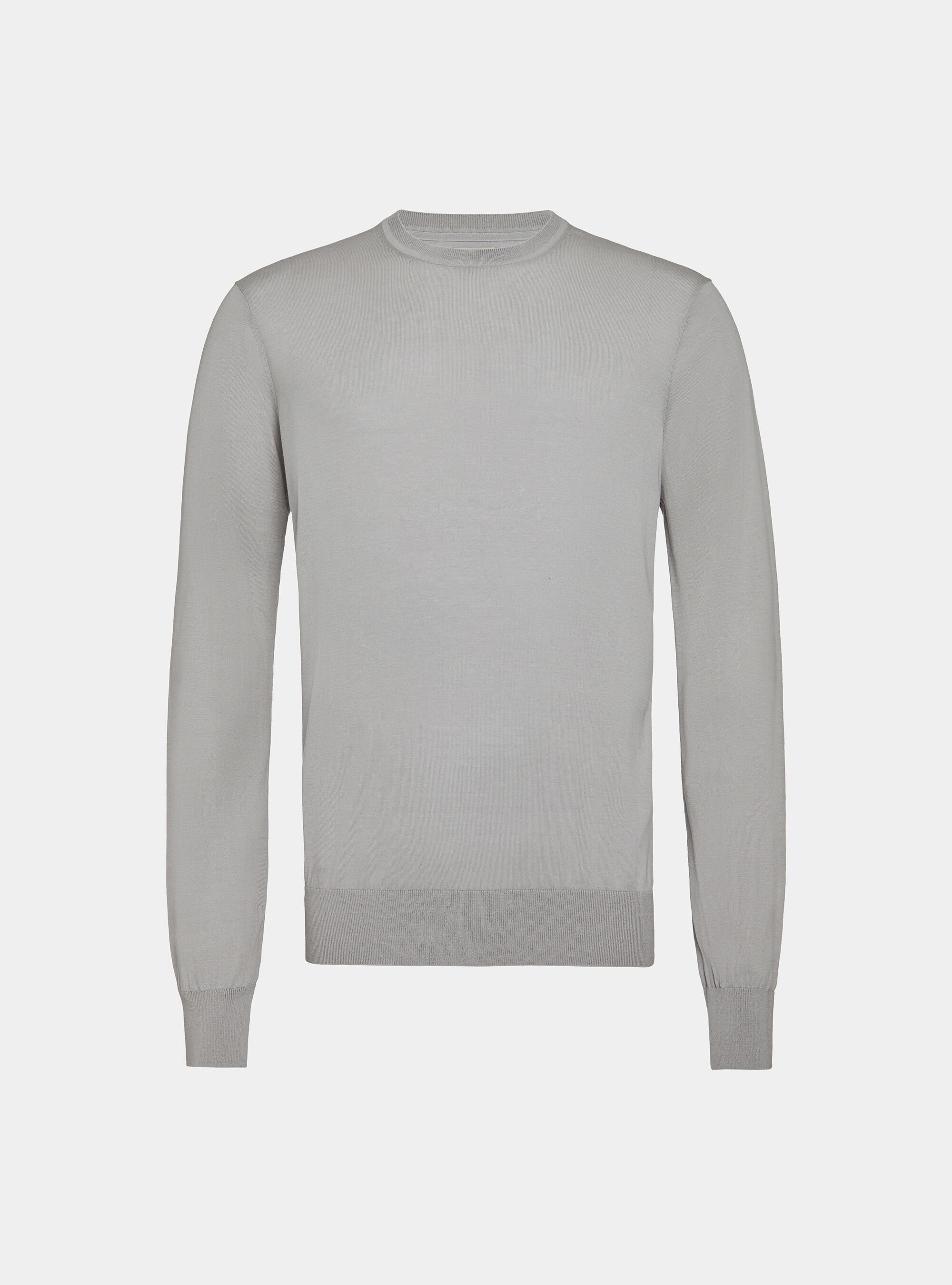 Silk and cotton crew-neck sweater | Gutteridge | Men's
