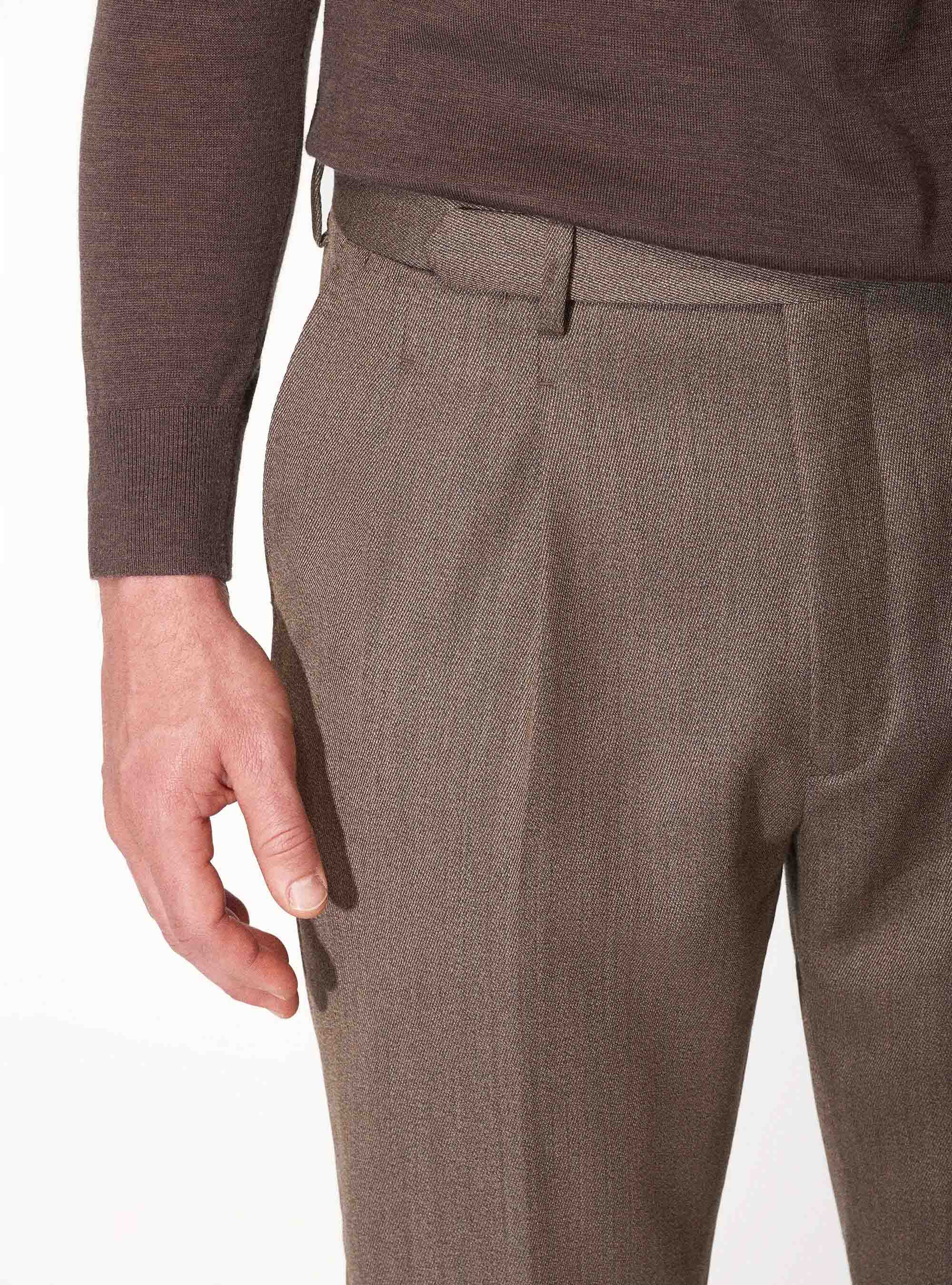 Vitale Barberis Canonico wool suit trousers