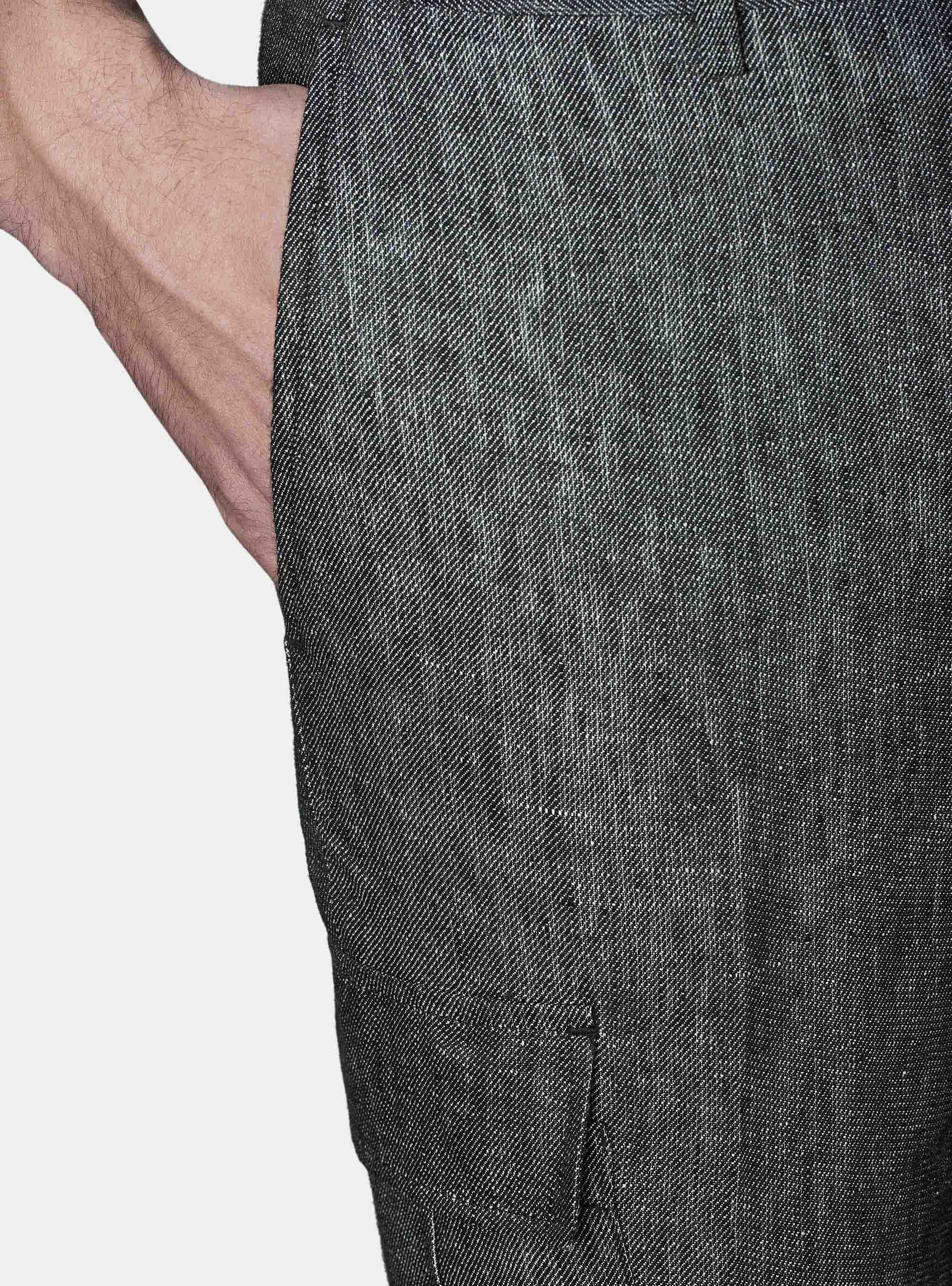 linen cargo trousers