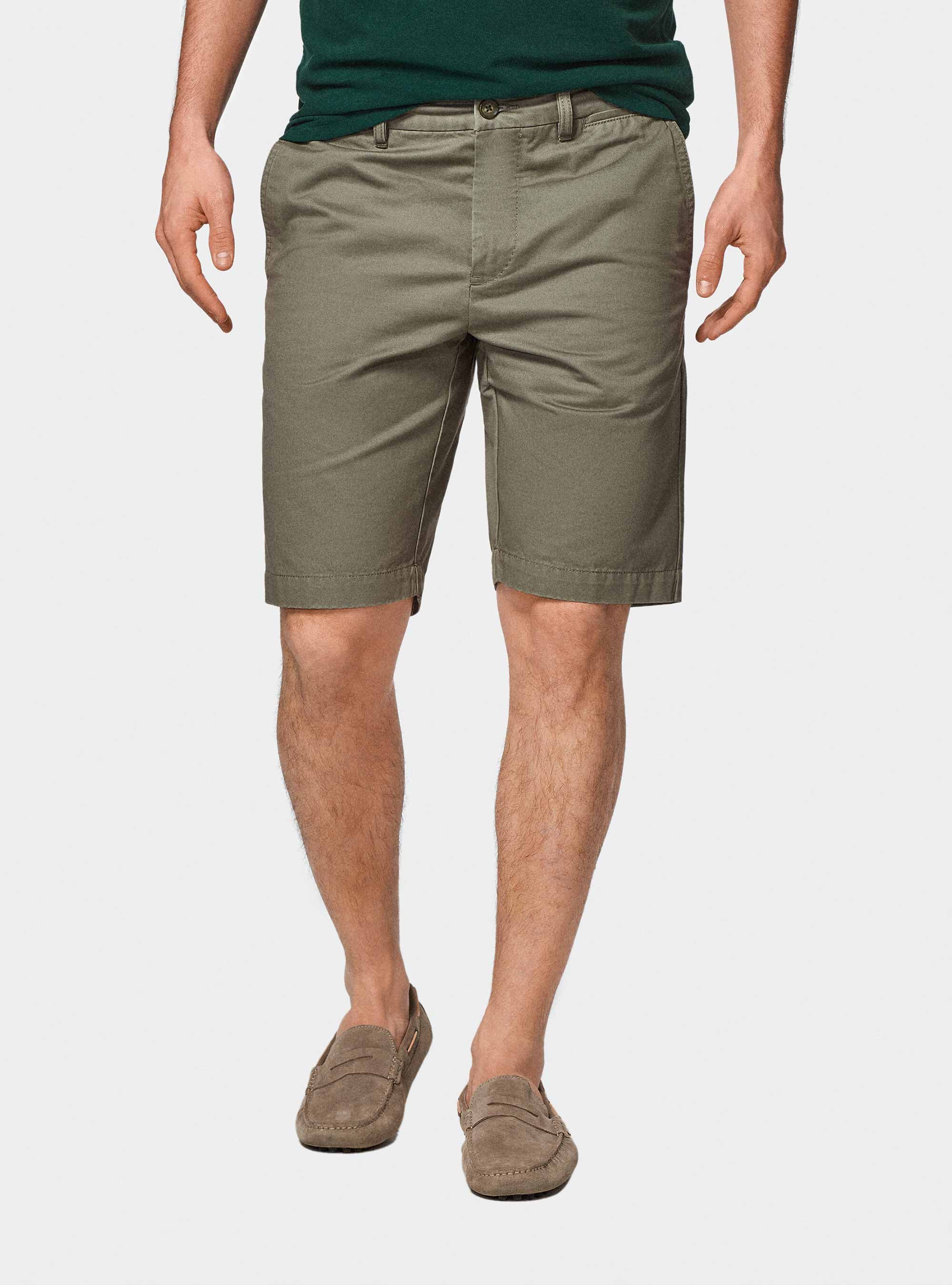 Cotton twill bermuda shorts | Gutteridge | Men's Shorts