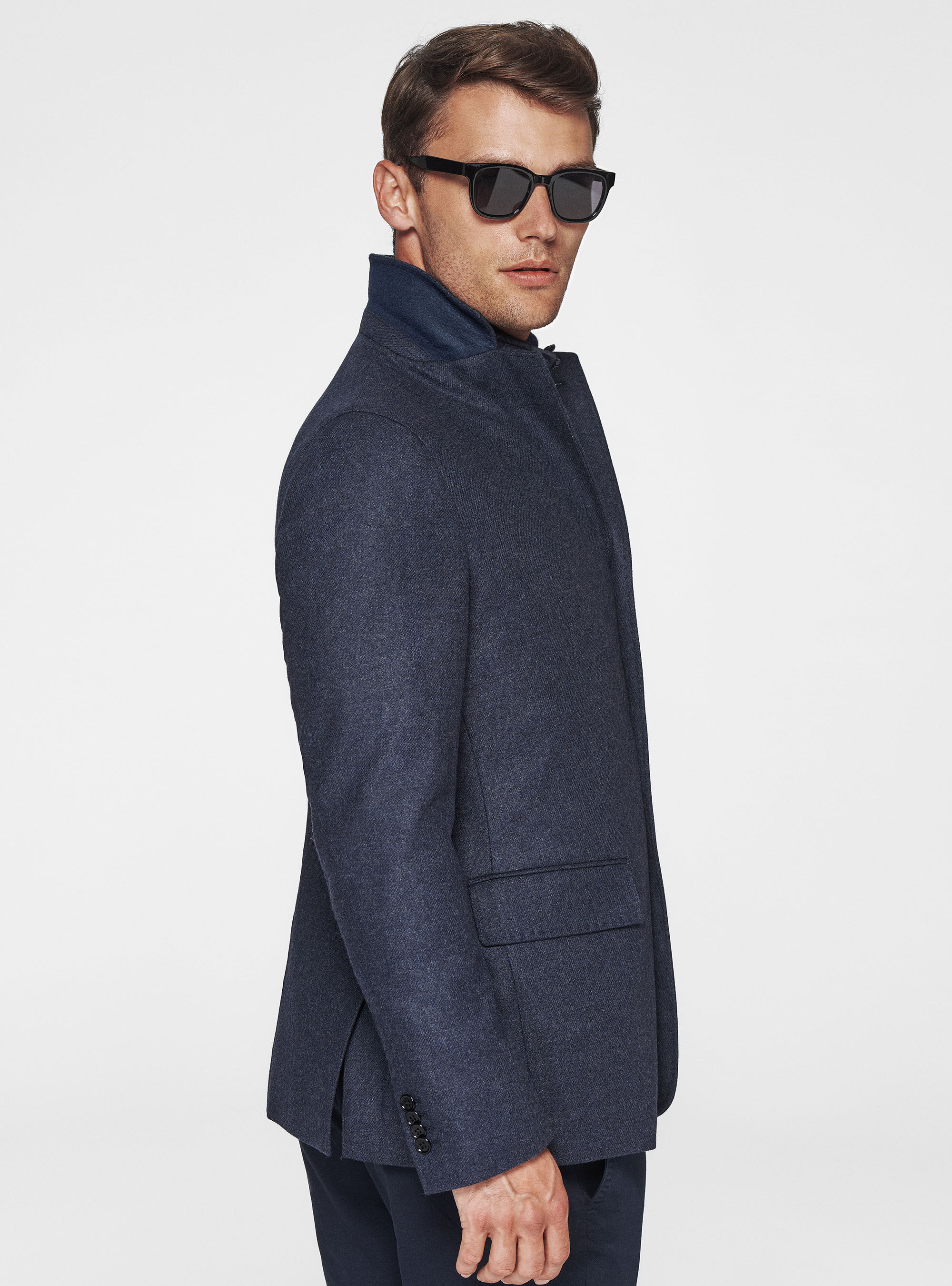 Duemilagori Flannel Bib Blazer