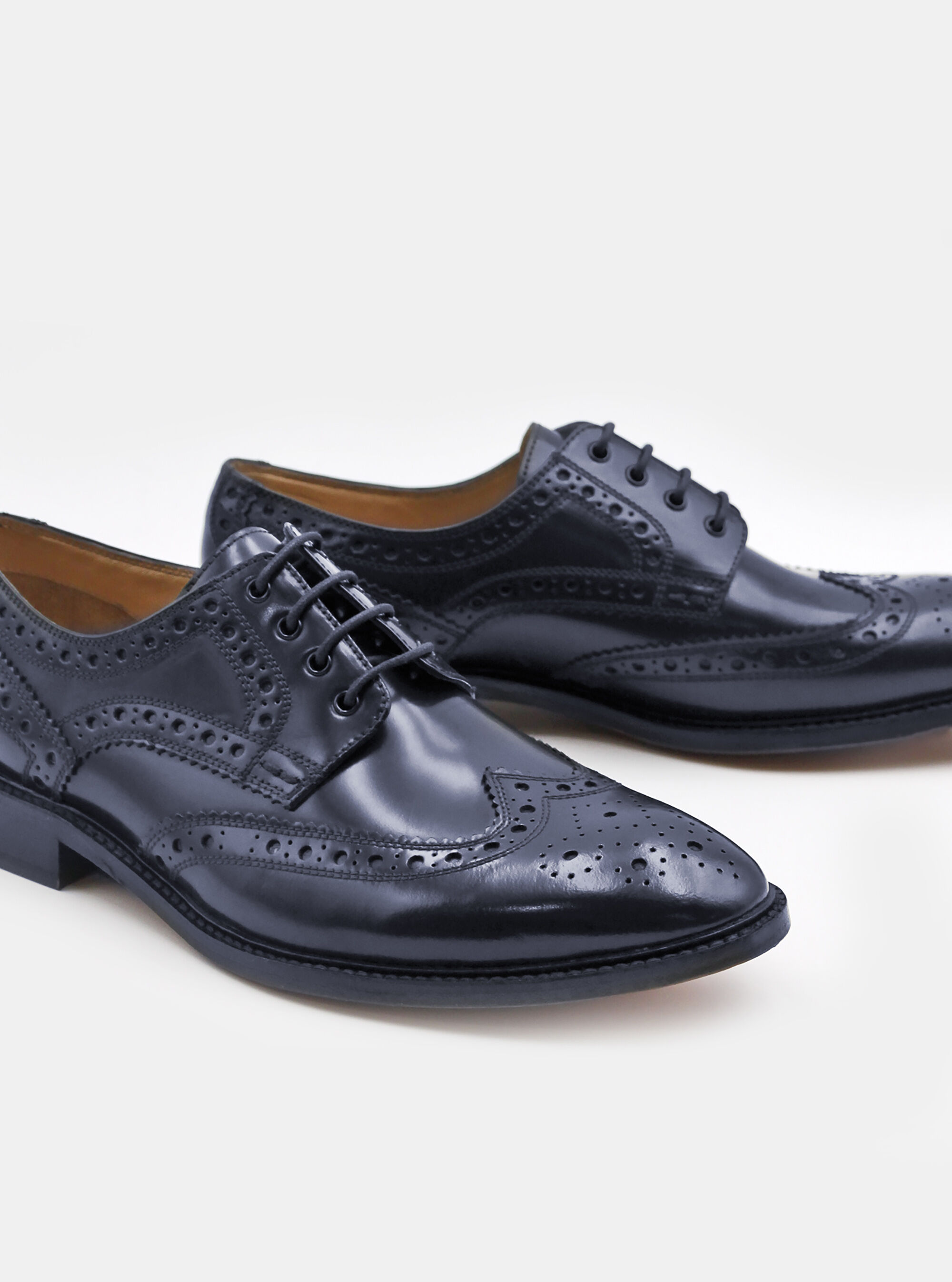 Derby in pelle, BLU NAVY