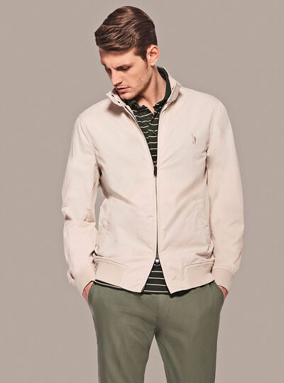 Bomber Gutteridge in twill leggero