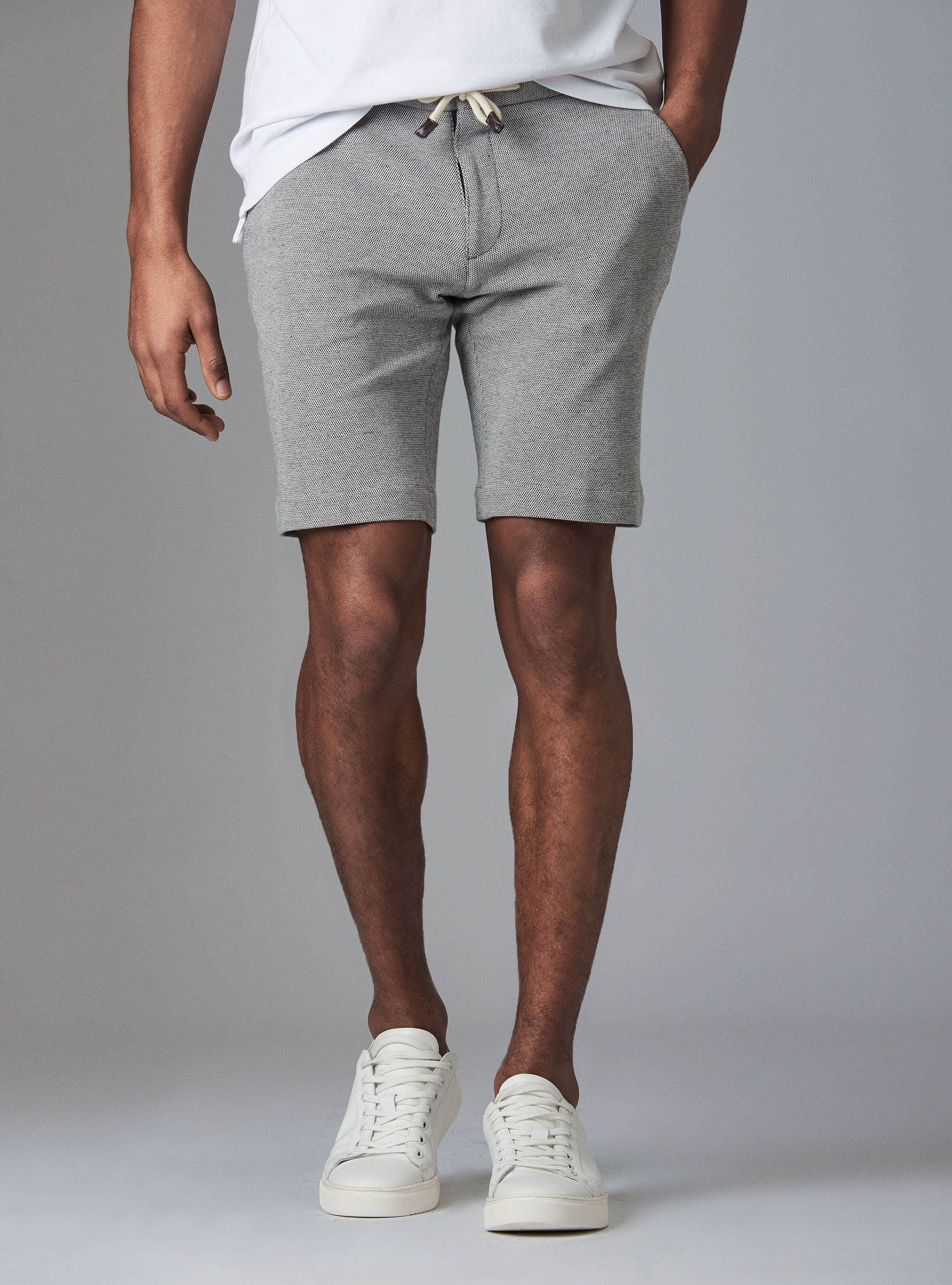 cotton knit bermuda shorts