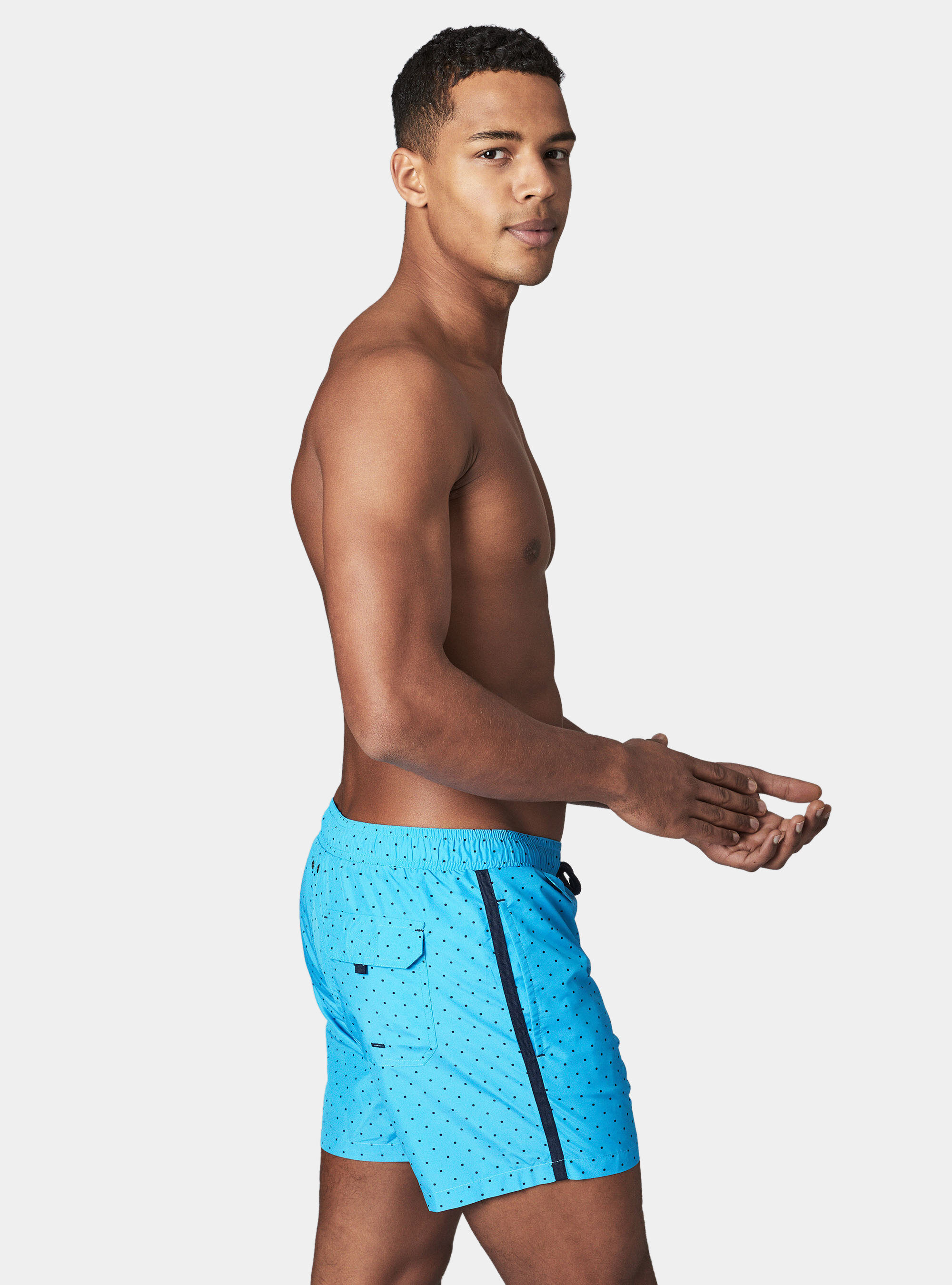 Maillot de bain fantaisie a pois