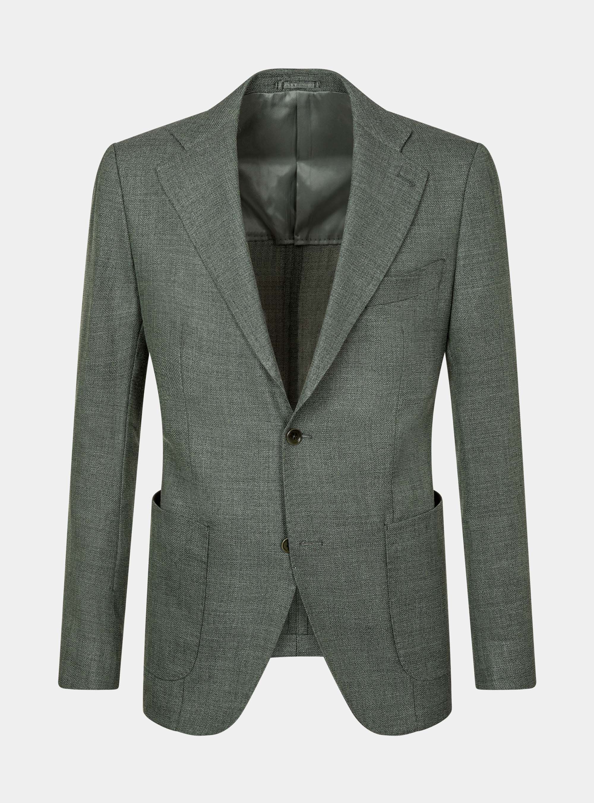 Grey hopsack blazer shop