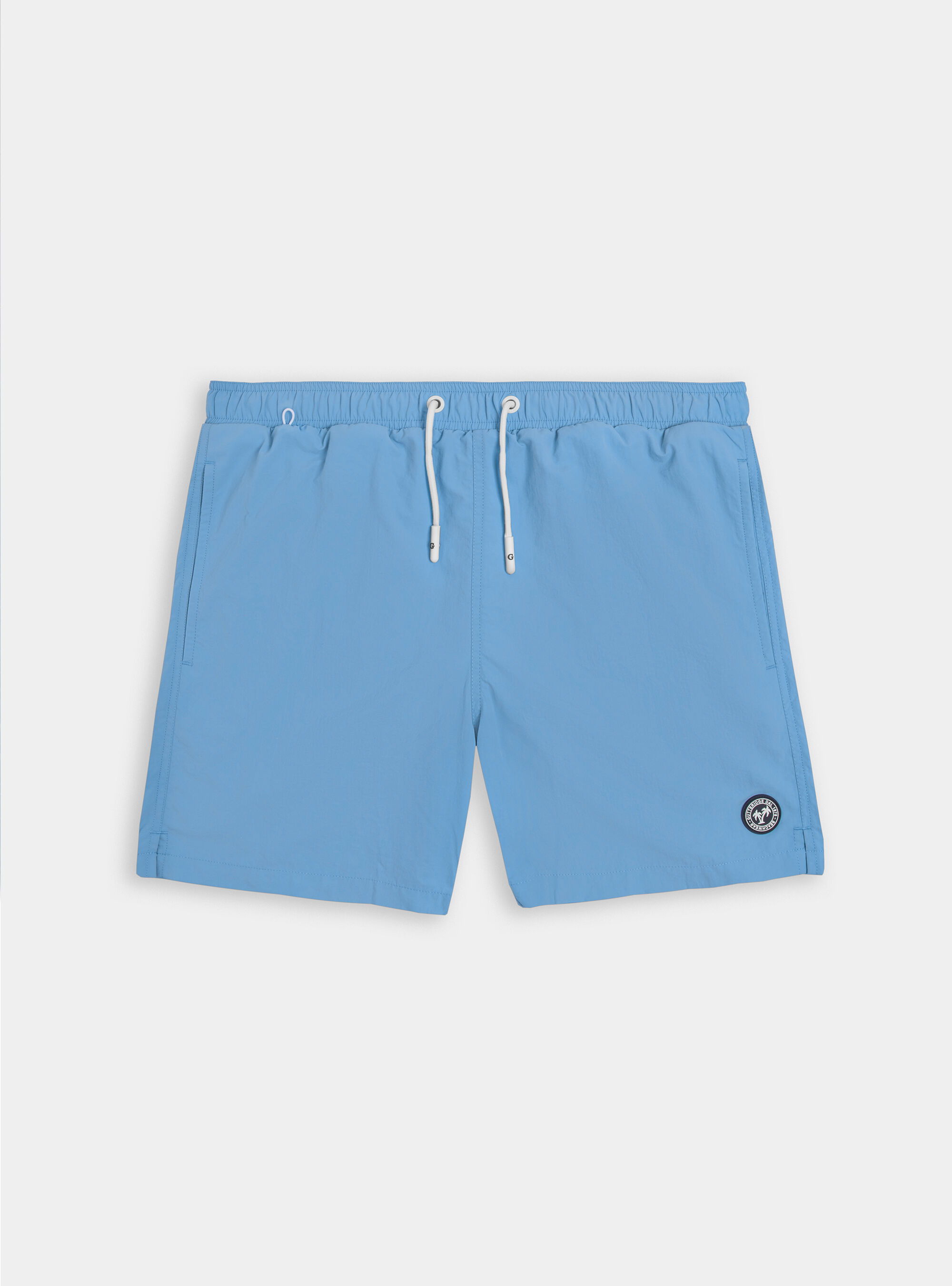 Basic plain swimwear, LIGHT BLUE