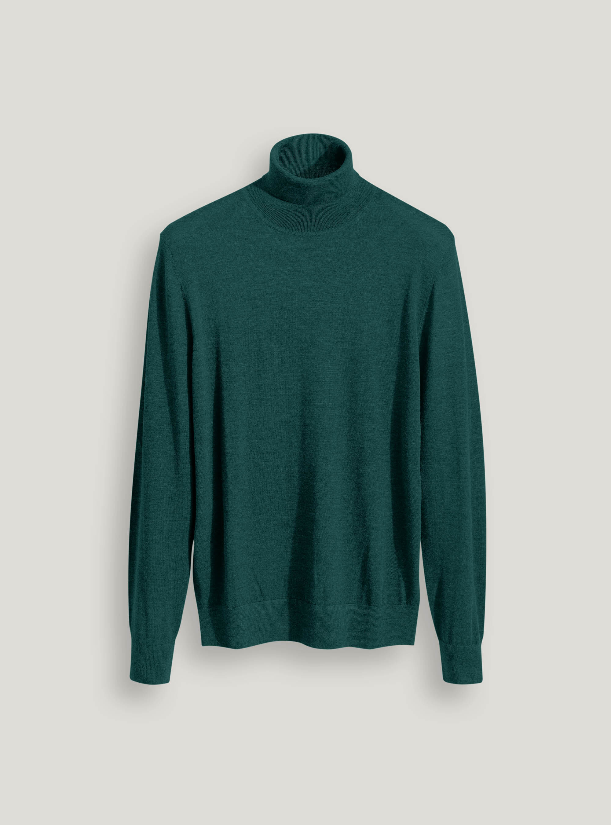 turquoise turtleneck