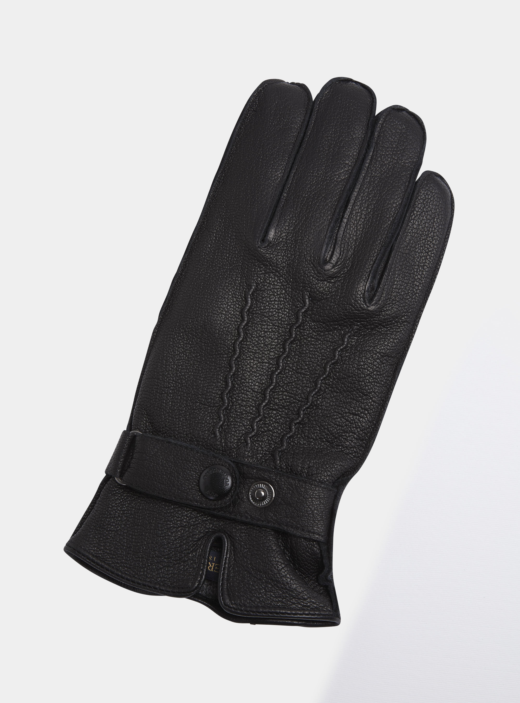 Guanti Da Uomo In Pelle Town And Country Tgl409, Dorso In Cotone, Punta E Nocche Protette - 2