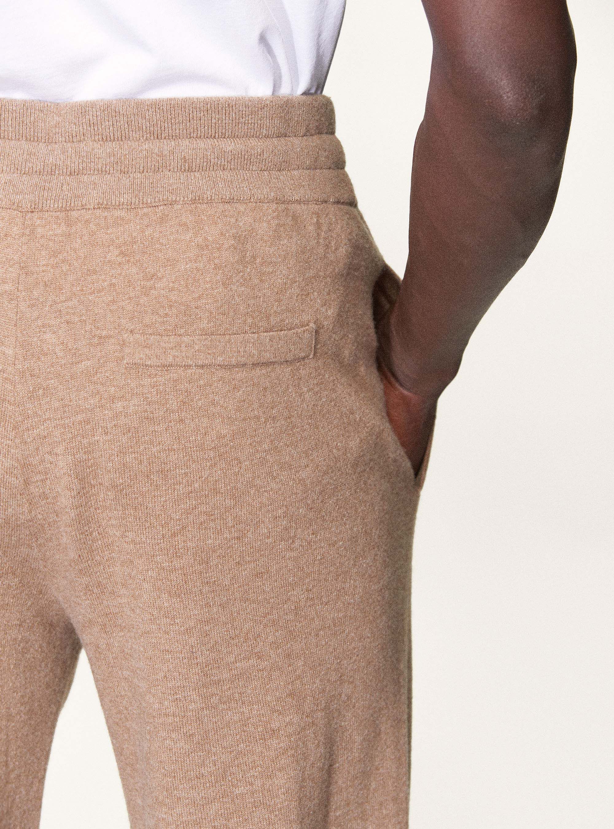 Woolen track 2024 pants for men