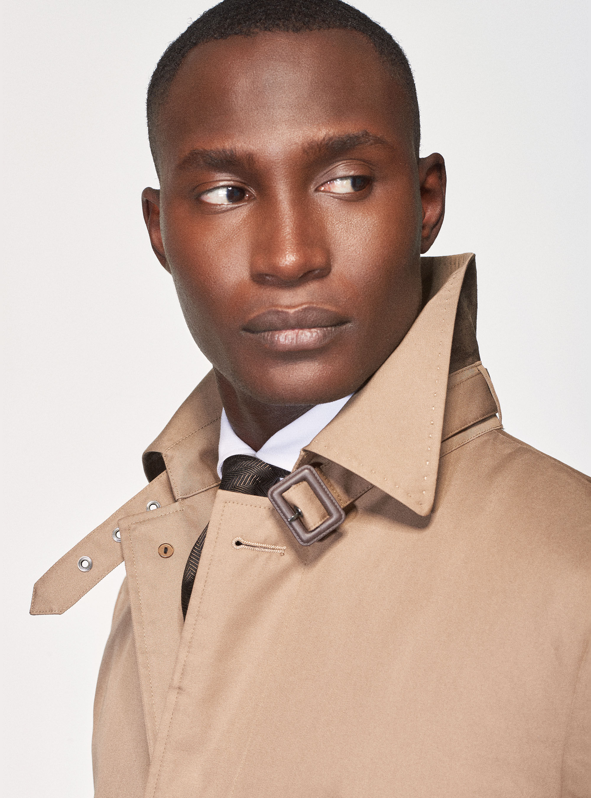 Button up raincoat on sale