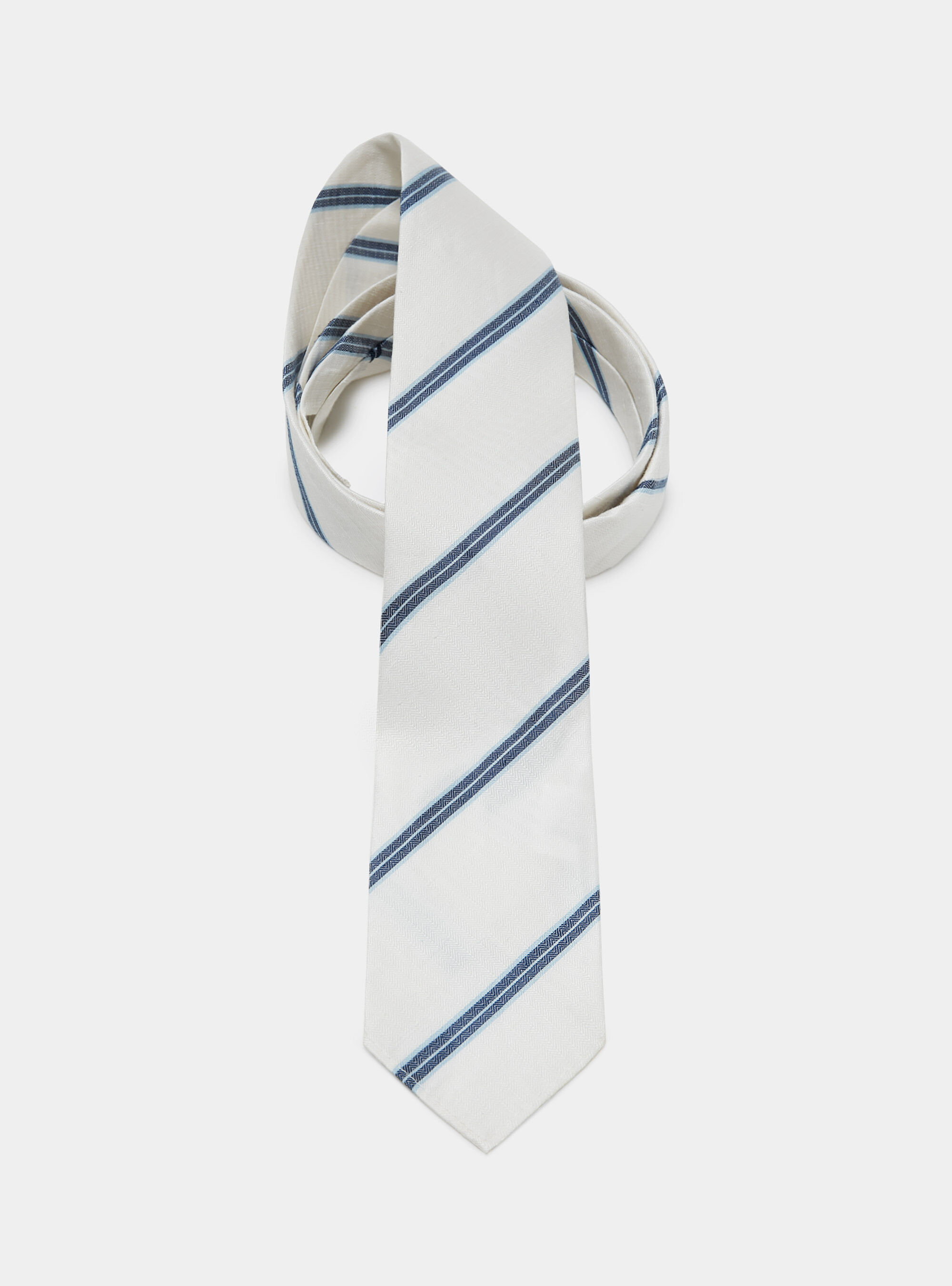 【2plan】24FW★ [LAN ARCHIVE] Herringbone Striped Tie Keeneland Herringbone Stripe Tie – The Keeneland Shop