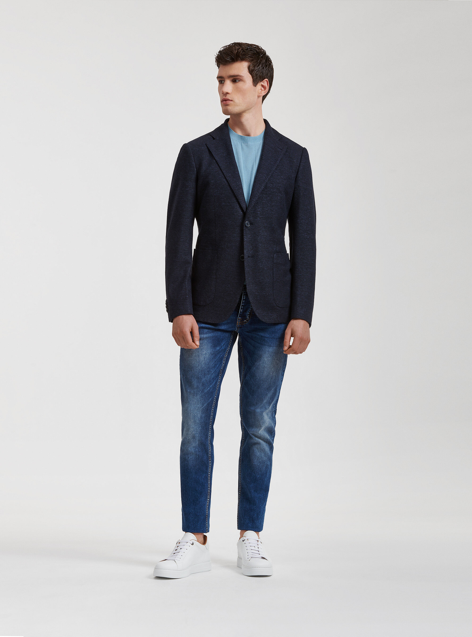 Giacca e sale jeans uomo