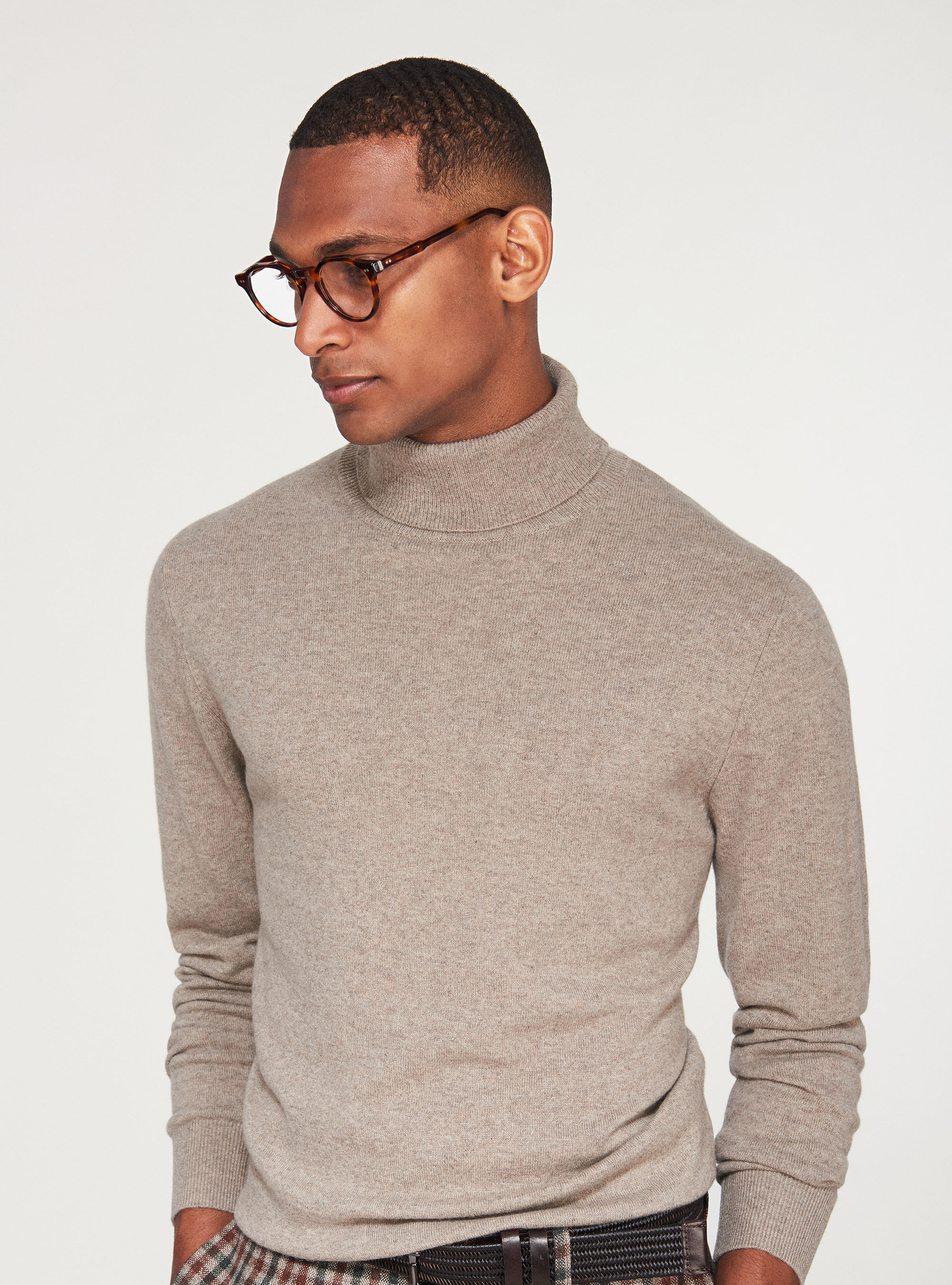 Turtleneck cashmere sales