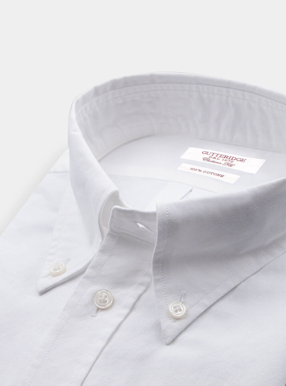 Oxford Custom Button Down Collar Shirt Gutteridge Cf782guox10c