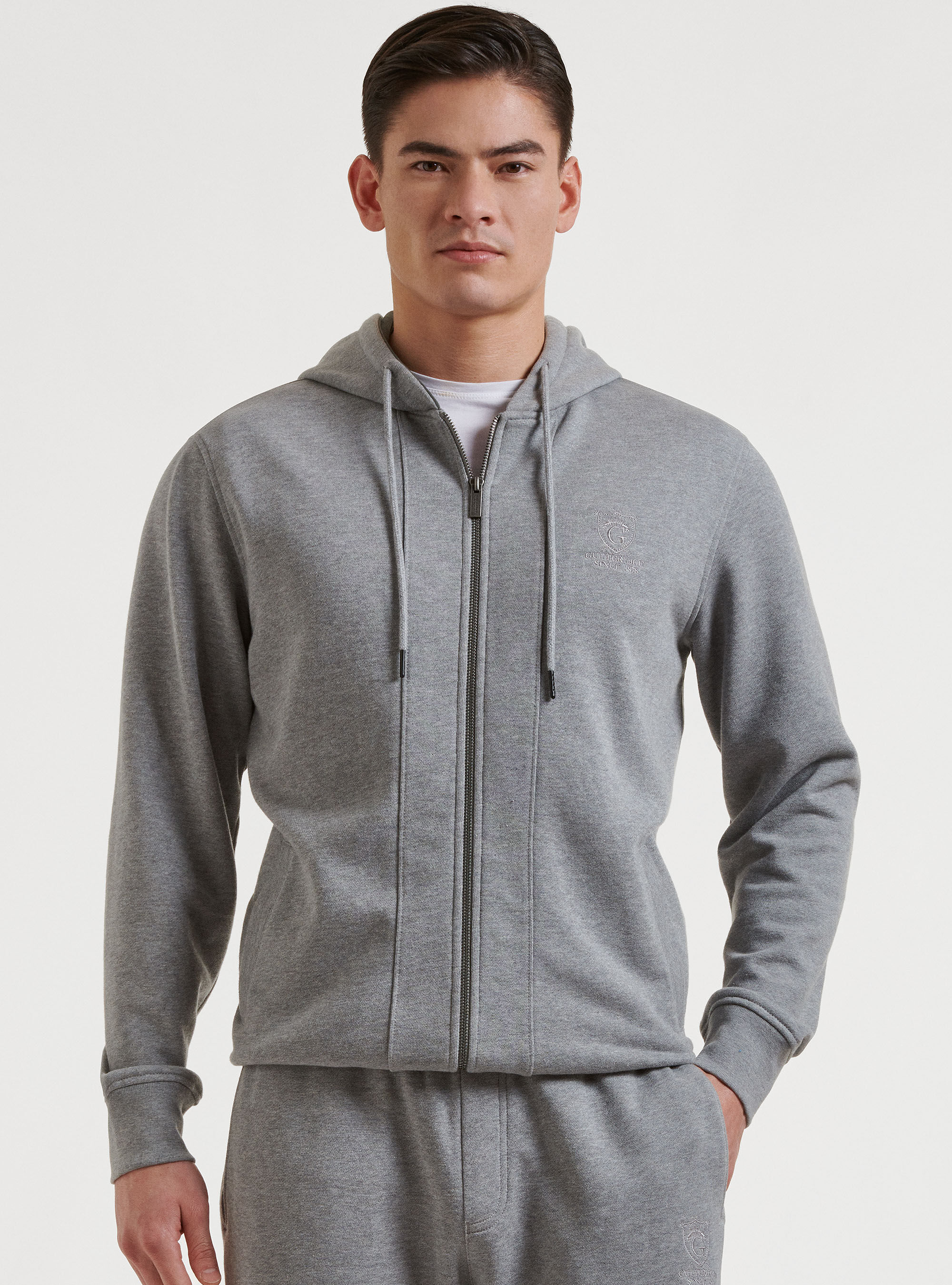 Grey 2025 sweatshirt cardigan