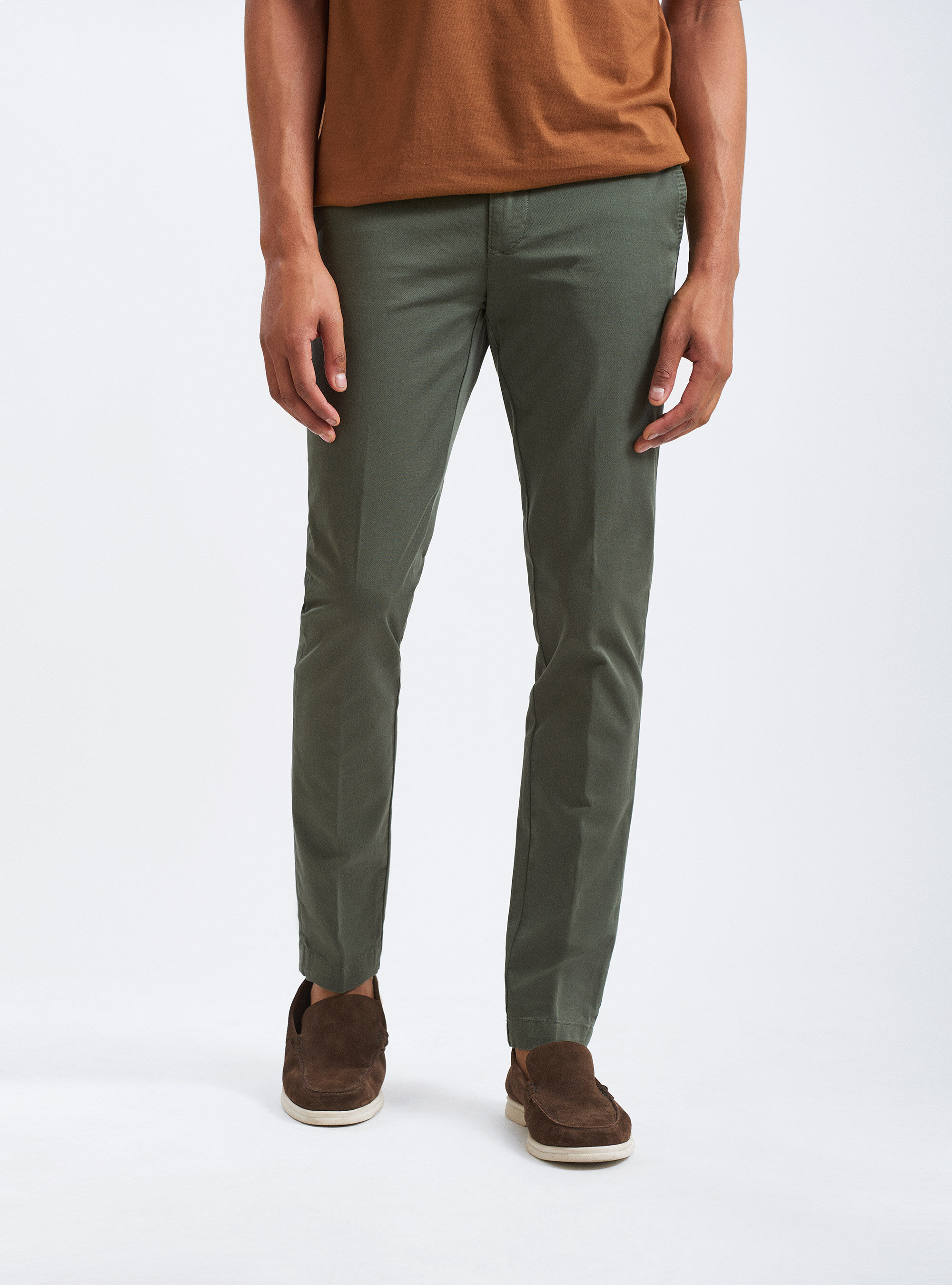 Pantaloni chino in twill di cotone | Gutteridge | Pantaloni Uomo