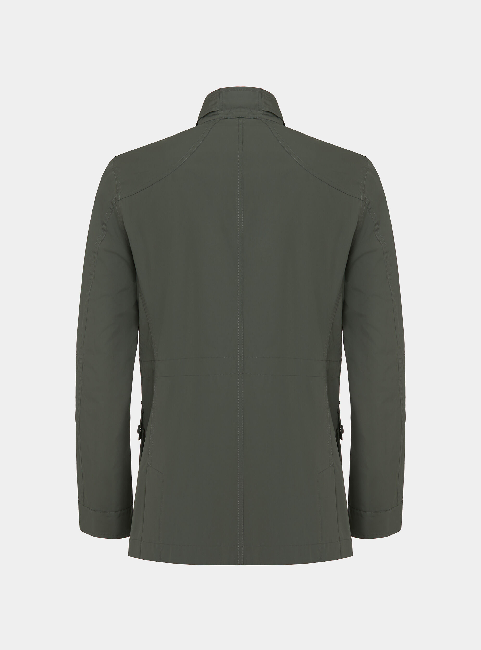Field jacket in technical fabric