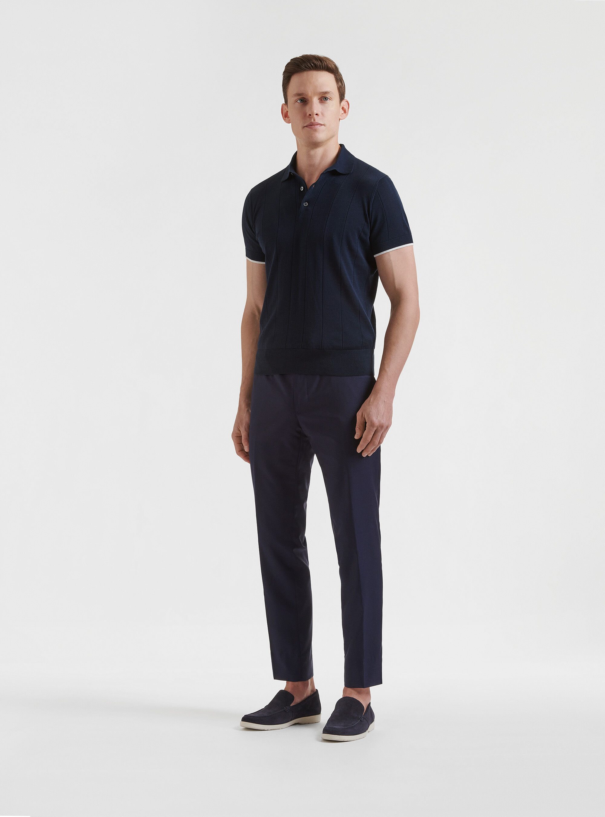 Suit trousers in pure superfine wool 130 s Reda GutteridgeUS