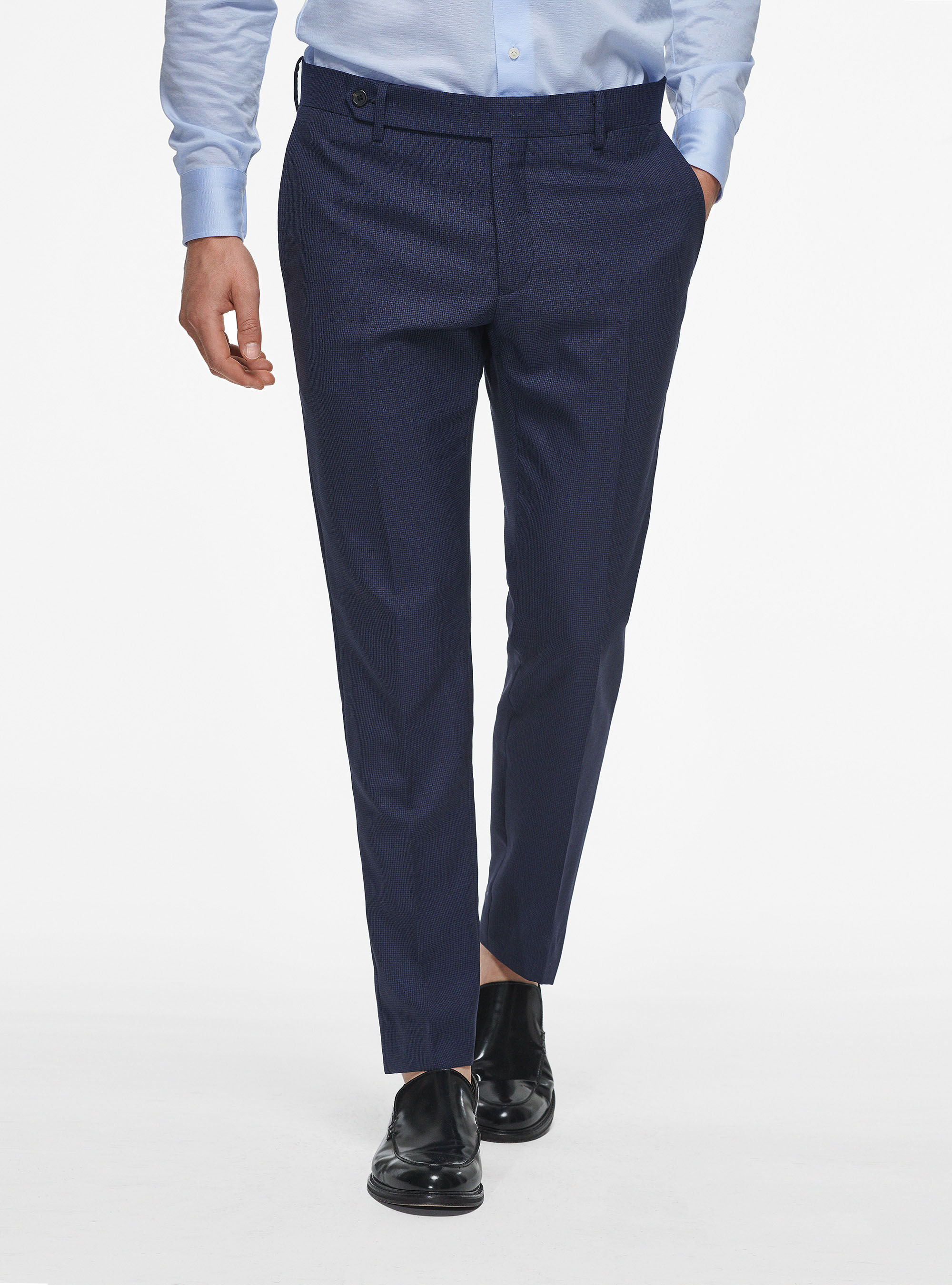 Pantalon pata de gallo hombre on sale