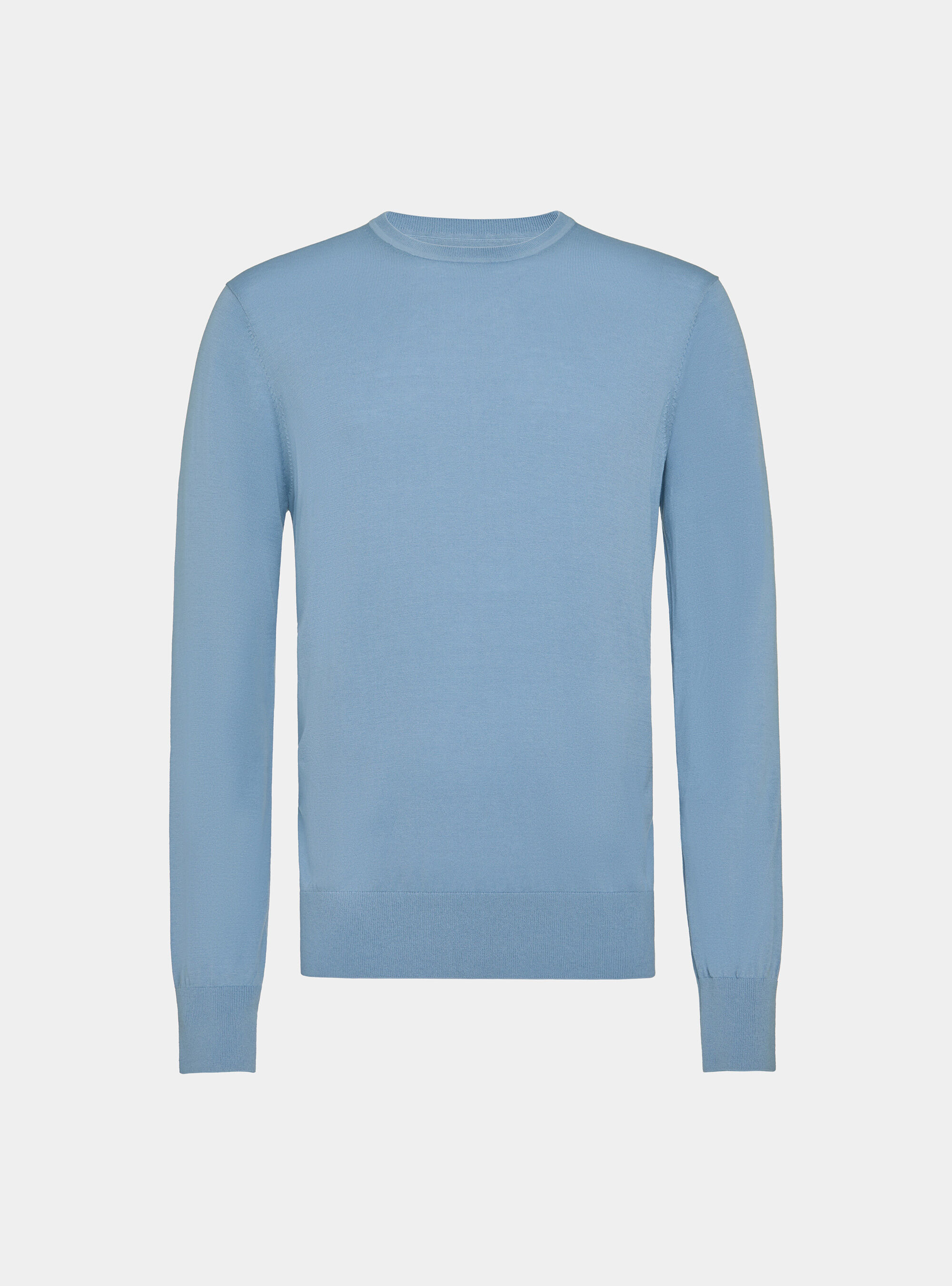 Silk and cotton crew-neck sweater Silk and cotton crew-neck sweater